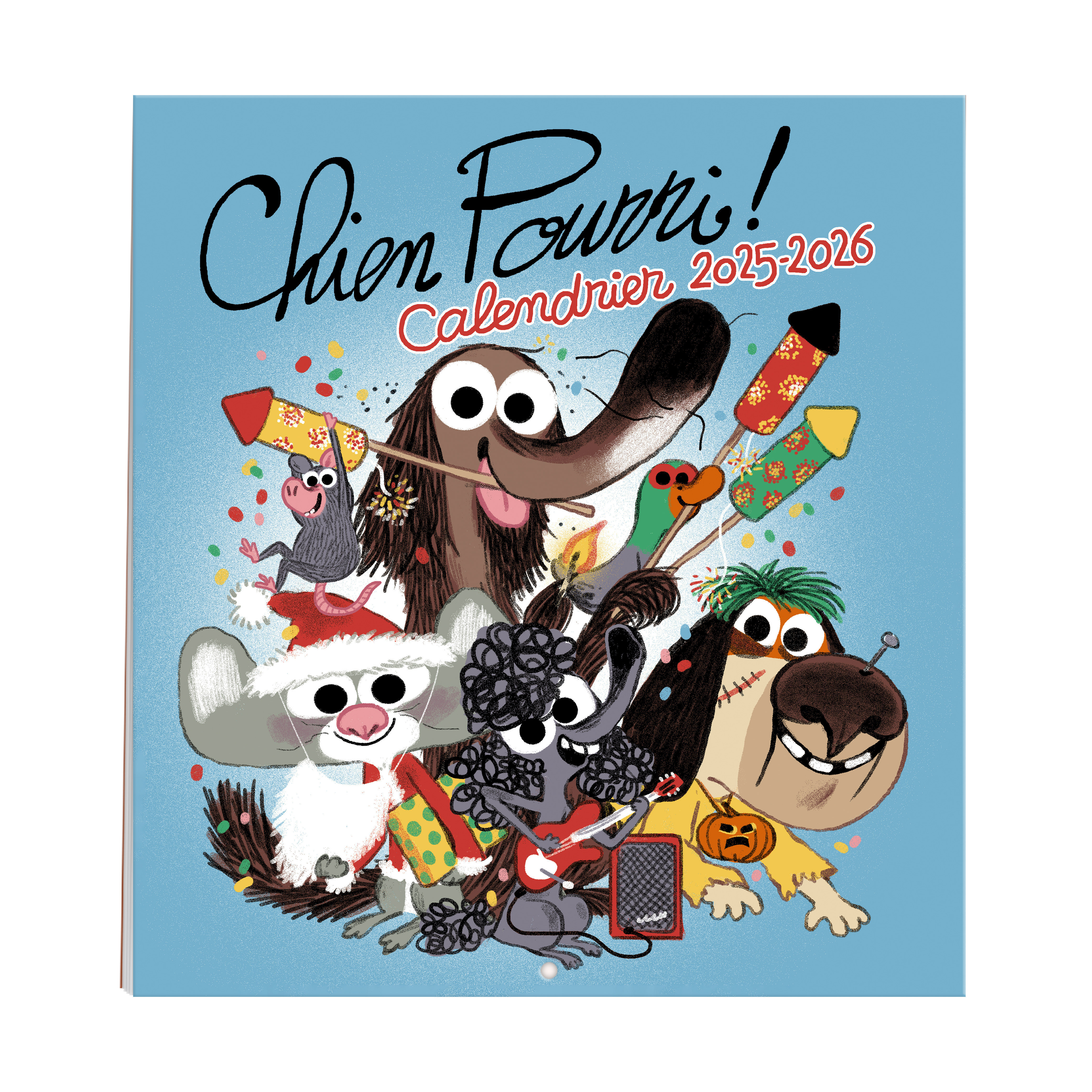 Calendrier Chien Pourri -  BOUTAVANT MARC, Colas Gutman - EDL