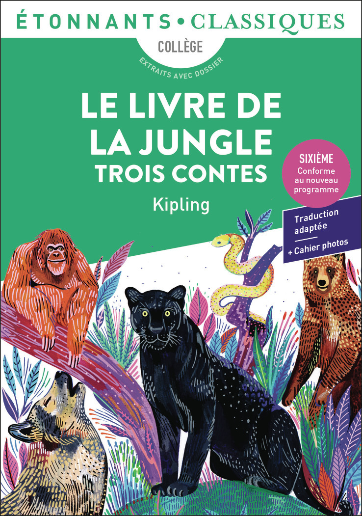 Le Livre de la jungle - Rudyard Kipling - FLAMMARION