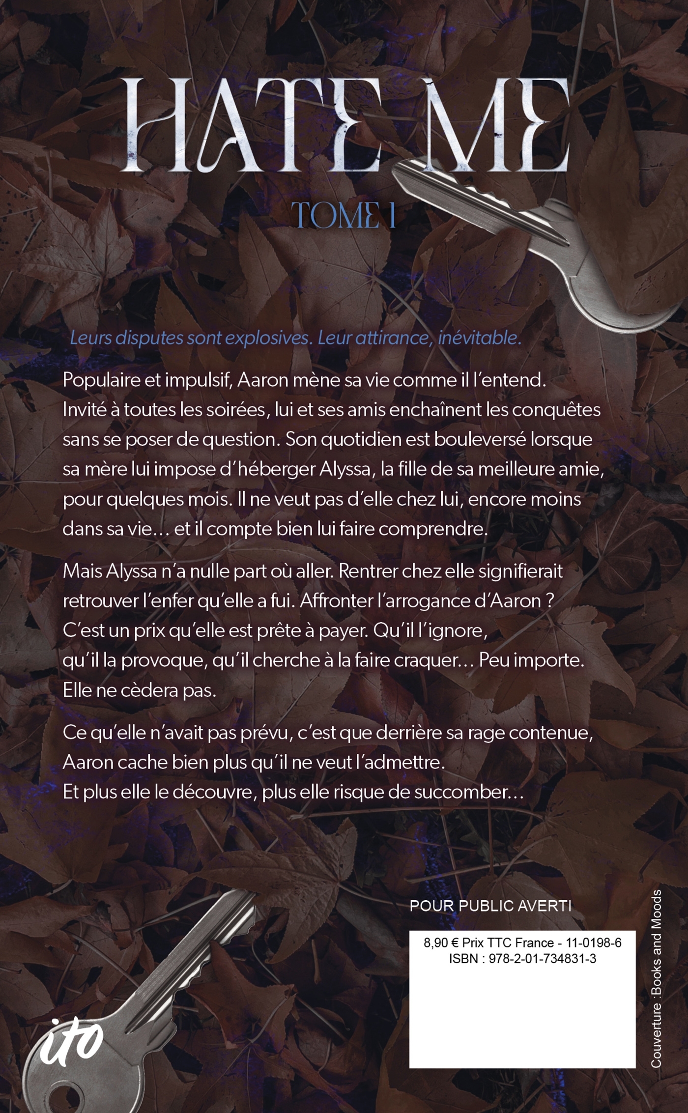 Hate me - Tome 1 - Oxanna SK - HACHETTE HLAB