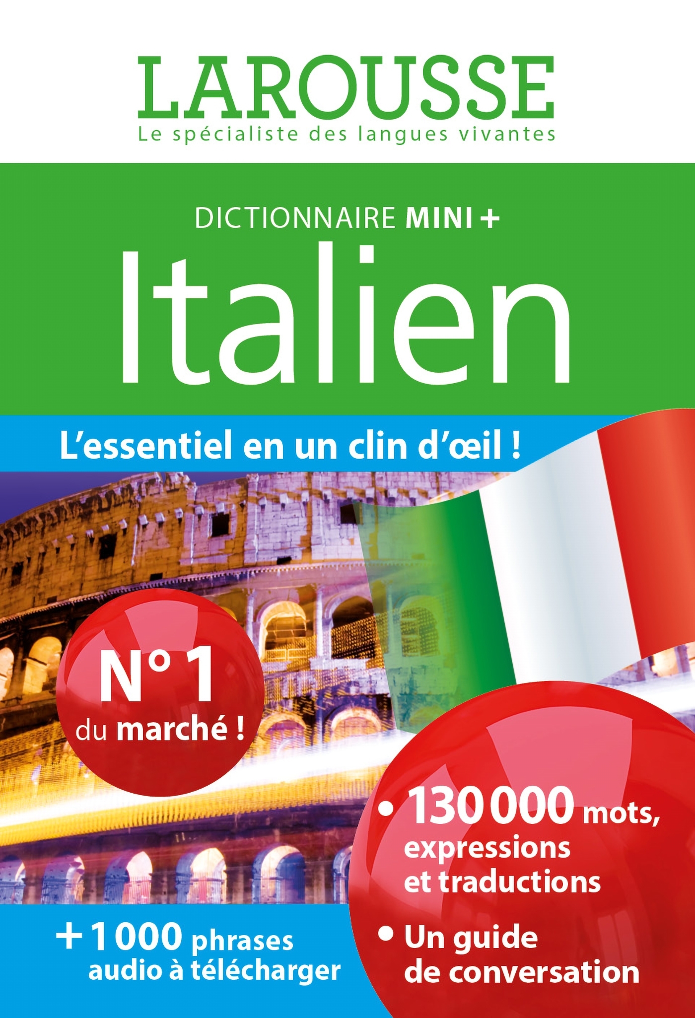 Mini Plus dictionnaire d'italien -  - LAROUSSE