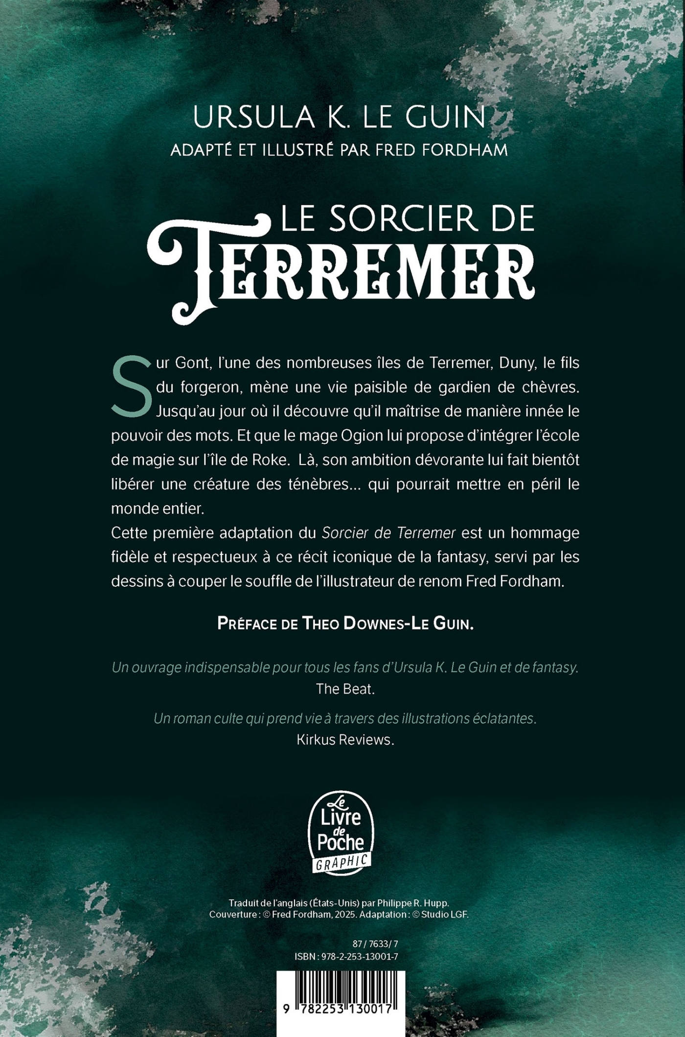 Le Sorcier de Terremer (Terremer, Livre 1) - Ursula Le guin, Fred Fordham, Ursula K. LE GUIN - LGF