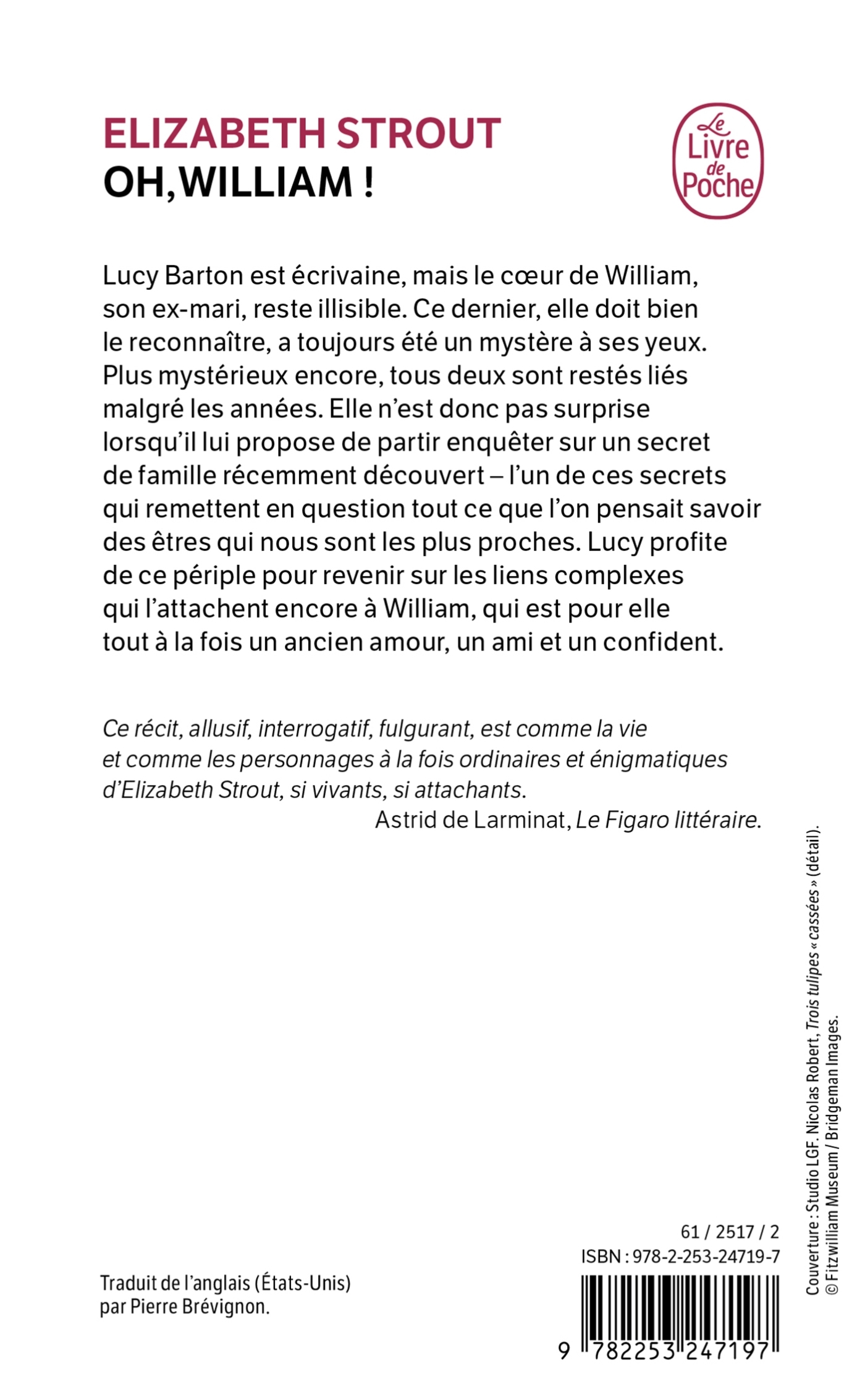 Oh, William ! - Elizabeth Strout - LGF