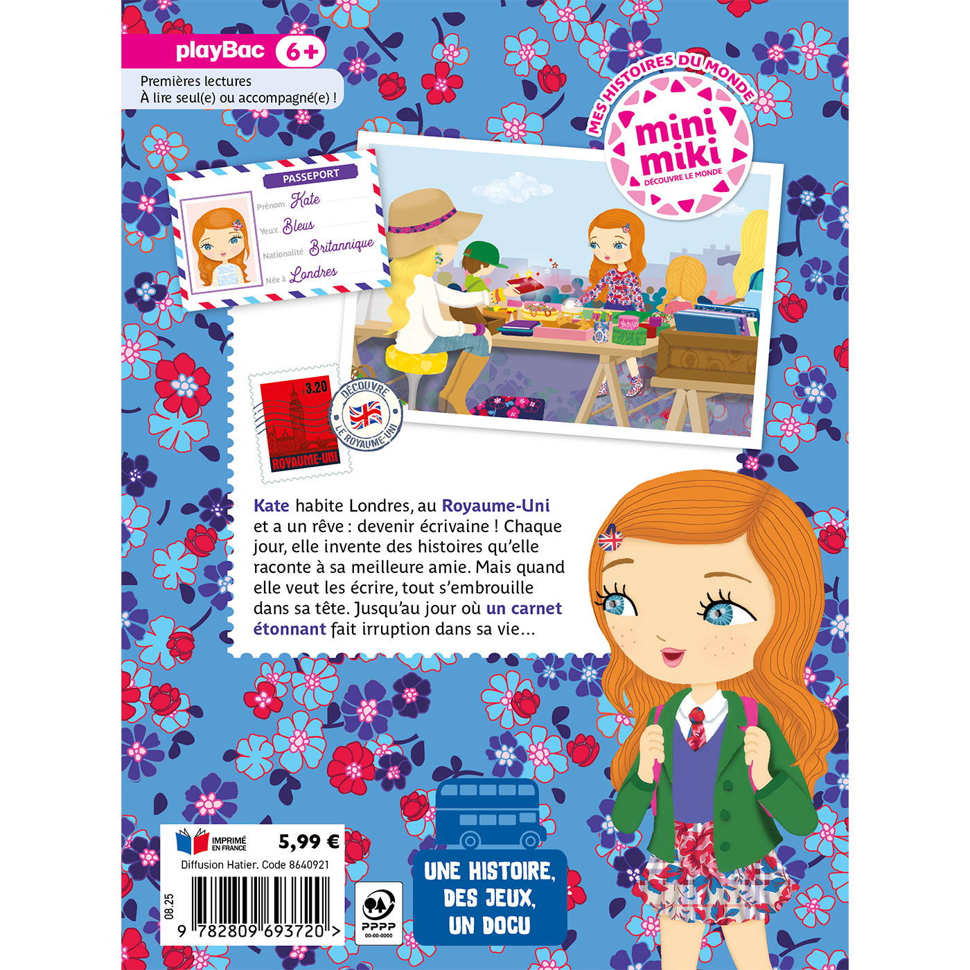 Minimiki - Le carnet secret de Kate - Nouvelle édition -  Nadja - PLAY BAC