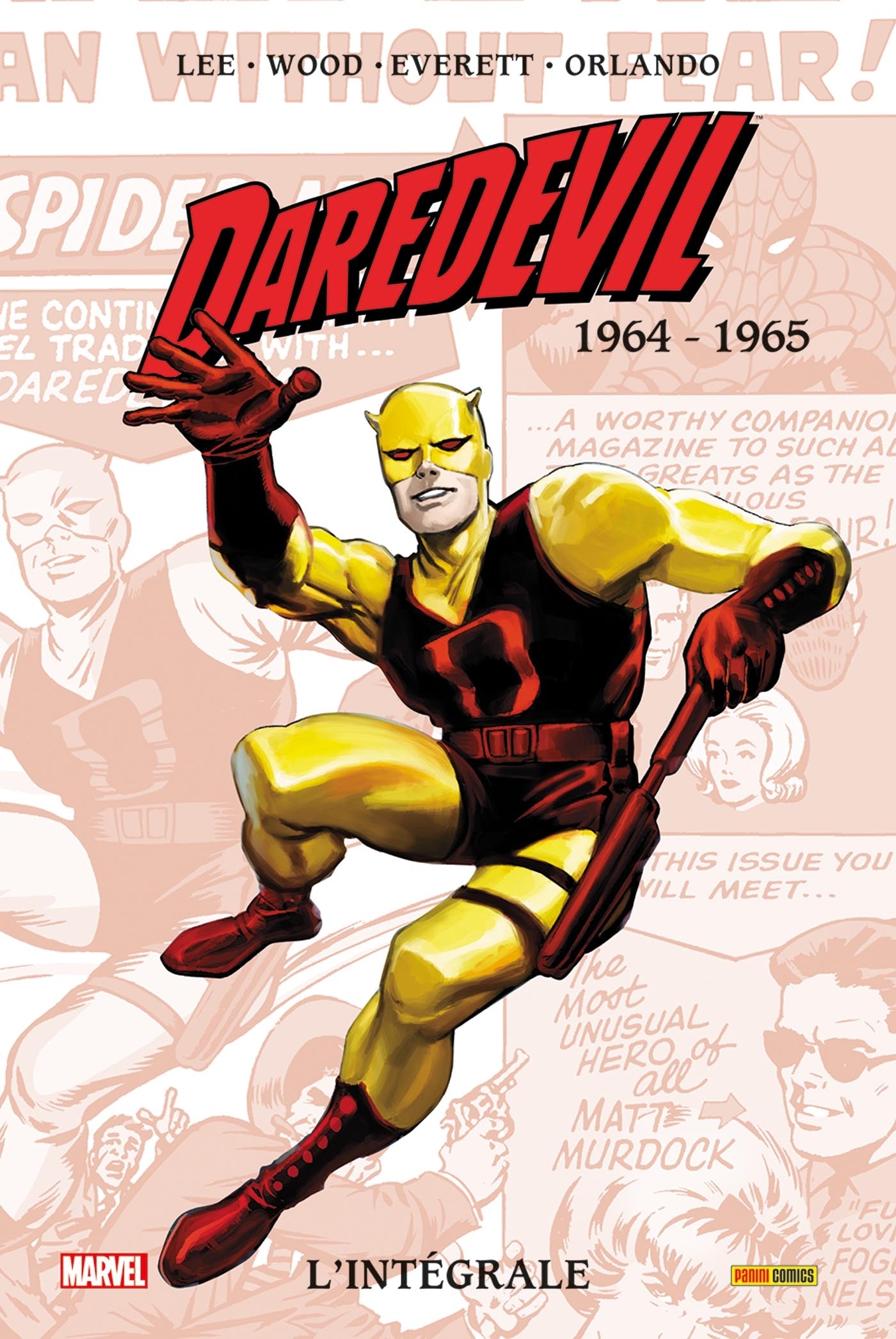 Daredevil : L'intégrale 1964-1965 (T01) (Nouvelle édition) - Stan Lee, Bill Everett, Joe Orlando - PANINI