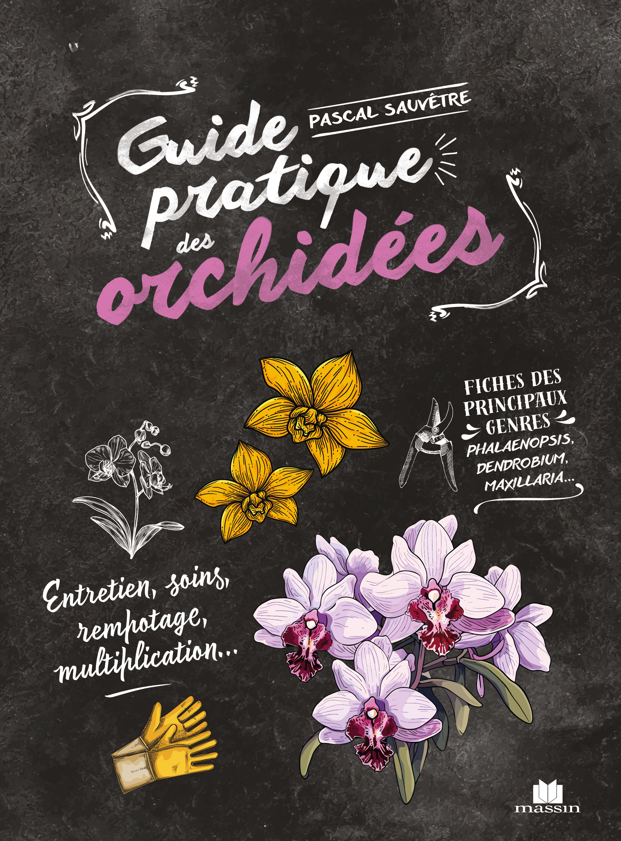 Guide pratique des orchidées - Pascal Sauvetre - CHARLES MASSIN