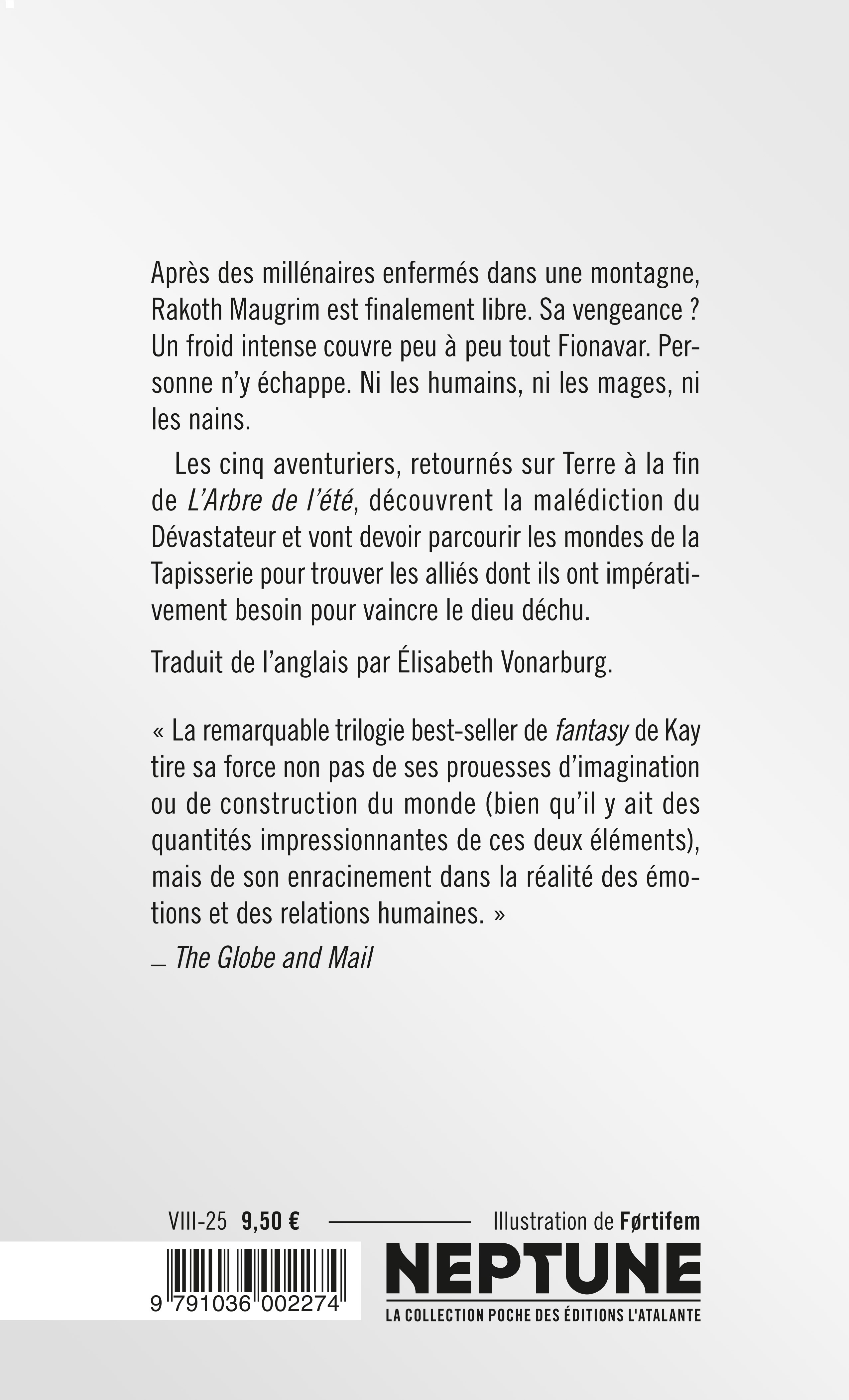 La tapisserie de Fionavar tome 2 : Le feu vagabond - Guy Gavriel Kay - ATALANTE