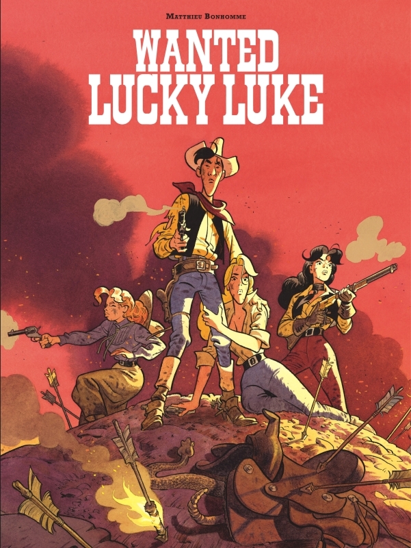 Un Hommage à Lucky Luke par   - Wanted, Lucky Luke ! -  Bonhomme Matthieu - LUCKY