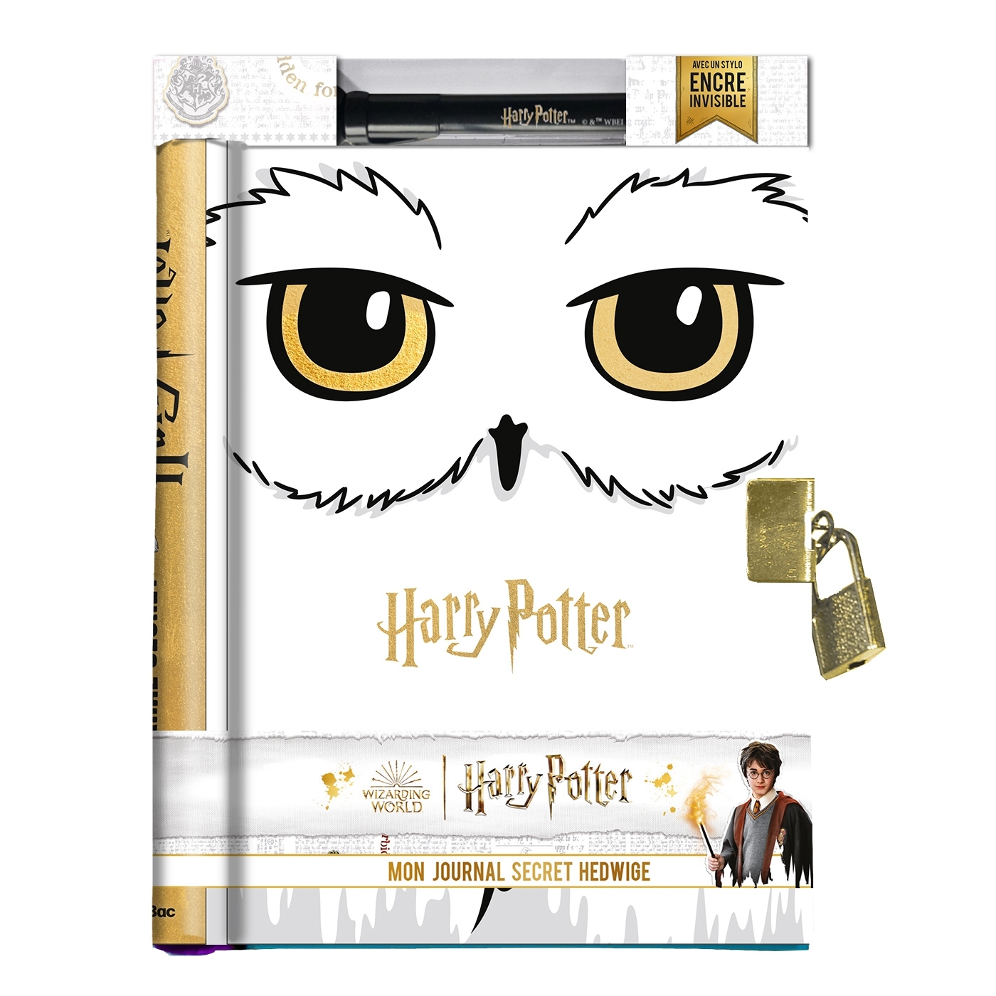 Harry Potter - Mon journal secret Hedwige (avec encre invisible) -  Playbac Éditions - PLAY BAC