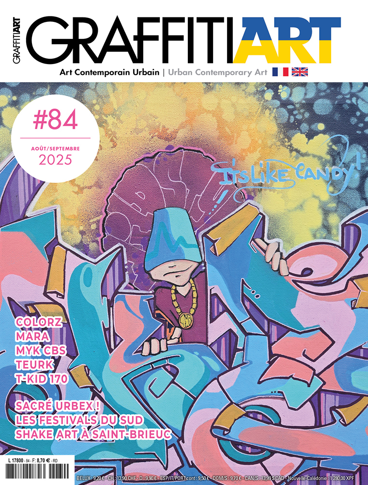 Graffiti Art n°84 : Sacré Urbex - Août Septembre 2025 -  Graffiti Art - GRAFFITI ART