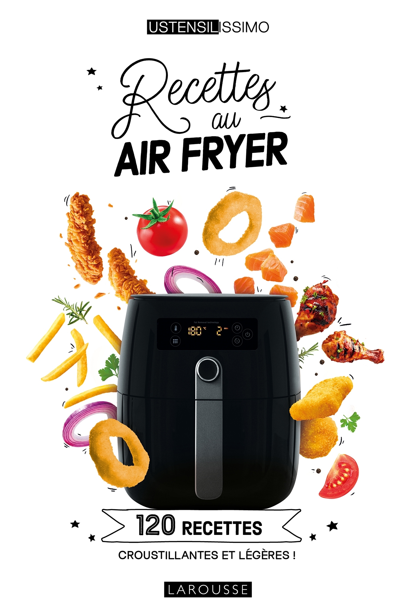 Recettes au air fryer -  , Valéry Guedes - LAROUSSE
