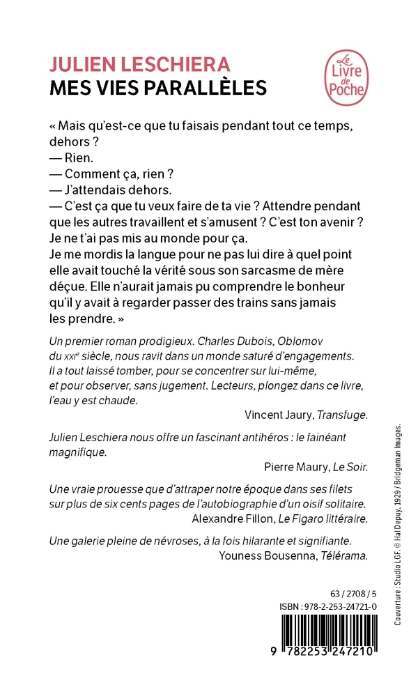 Mes vies parallèles - Julien Leschiera - LGF