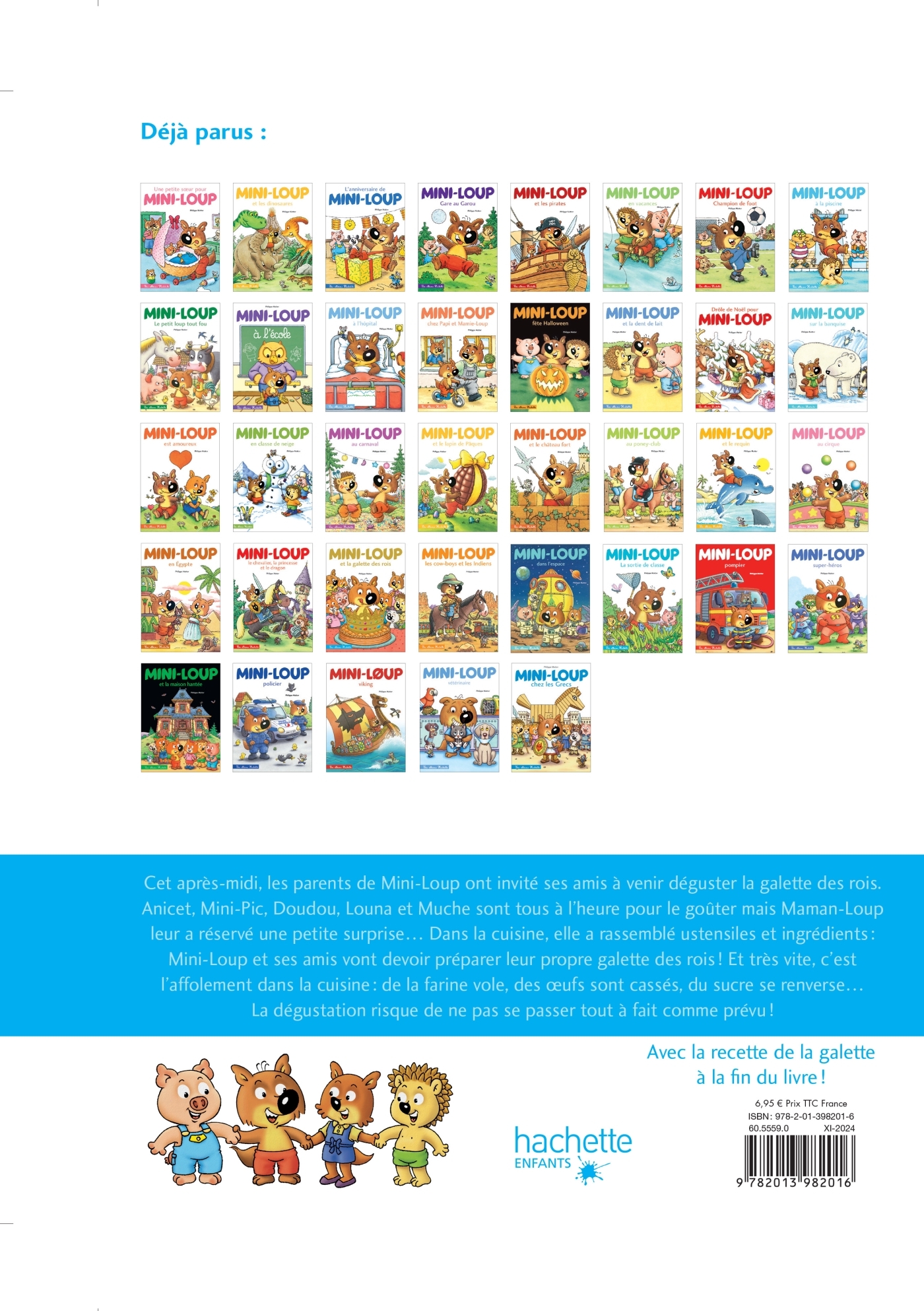 Mini-Loup et la galette des Rois - MATTER PHILIPPE - HACHETTE ENFANT