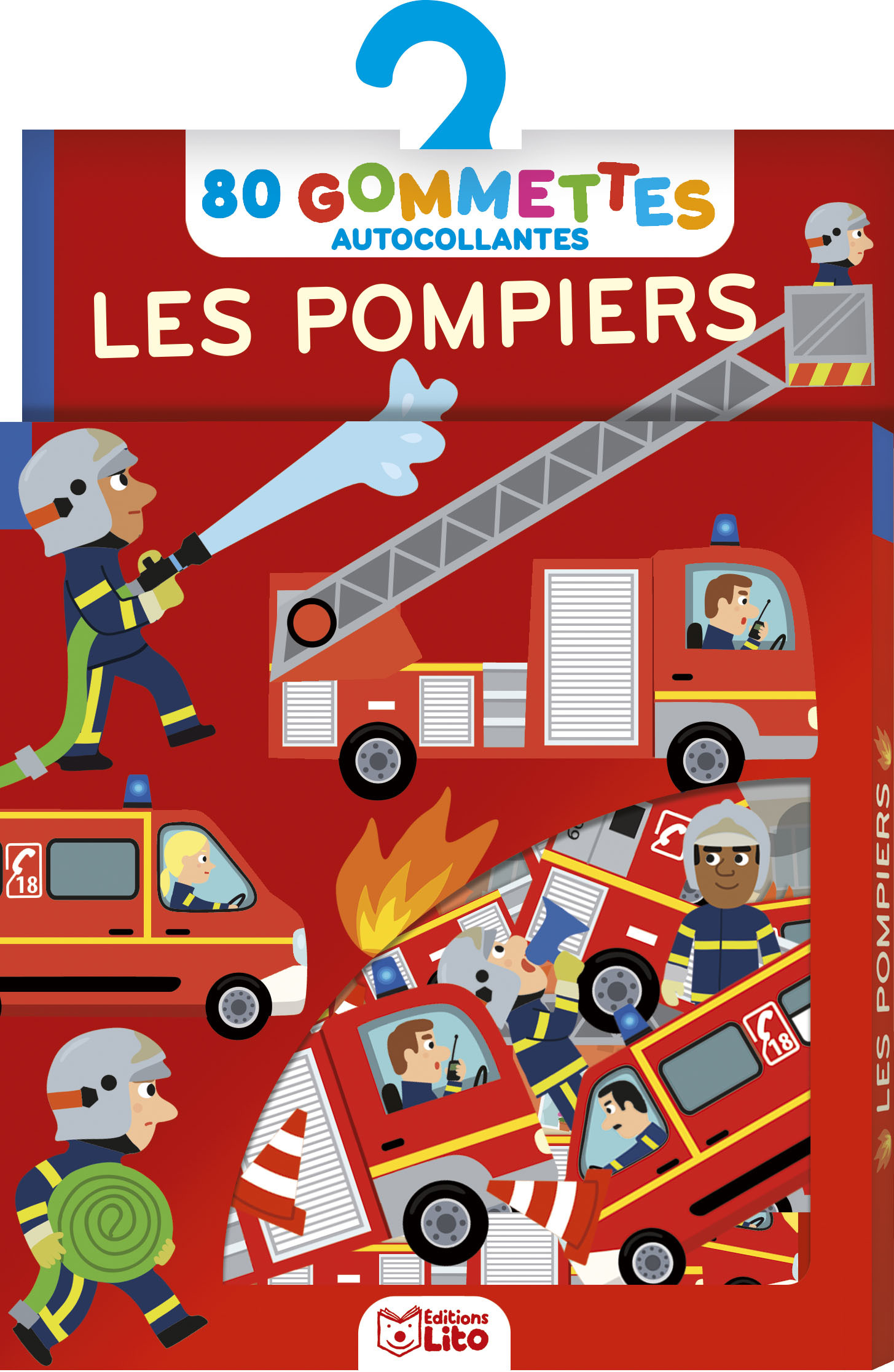 LES GOMMETTES POMPIERS -  - LITO