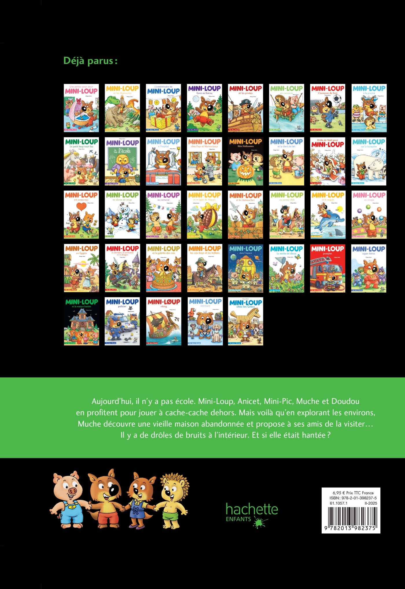 Mini-Loup et la maison hantée - Philippe Matter - HACHETTE ENFANT