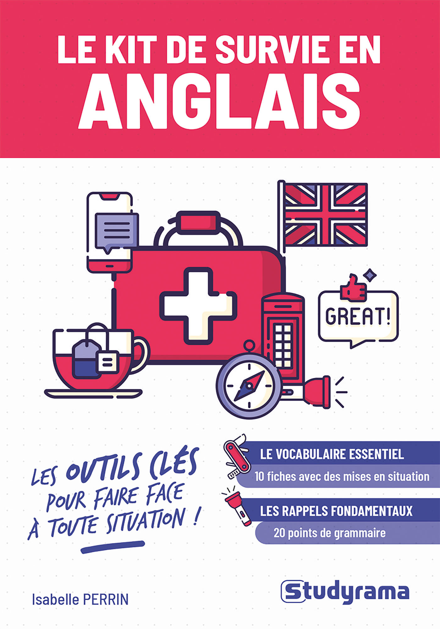 Le kit de survie en anglais - Isabelle Perrin - STUDYRAMA