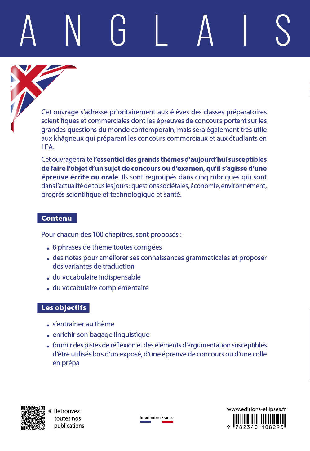 Anglais. Les grands sujets d'actualité - Daniel Gandrillon - ELLIPSES