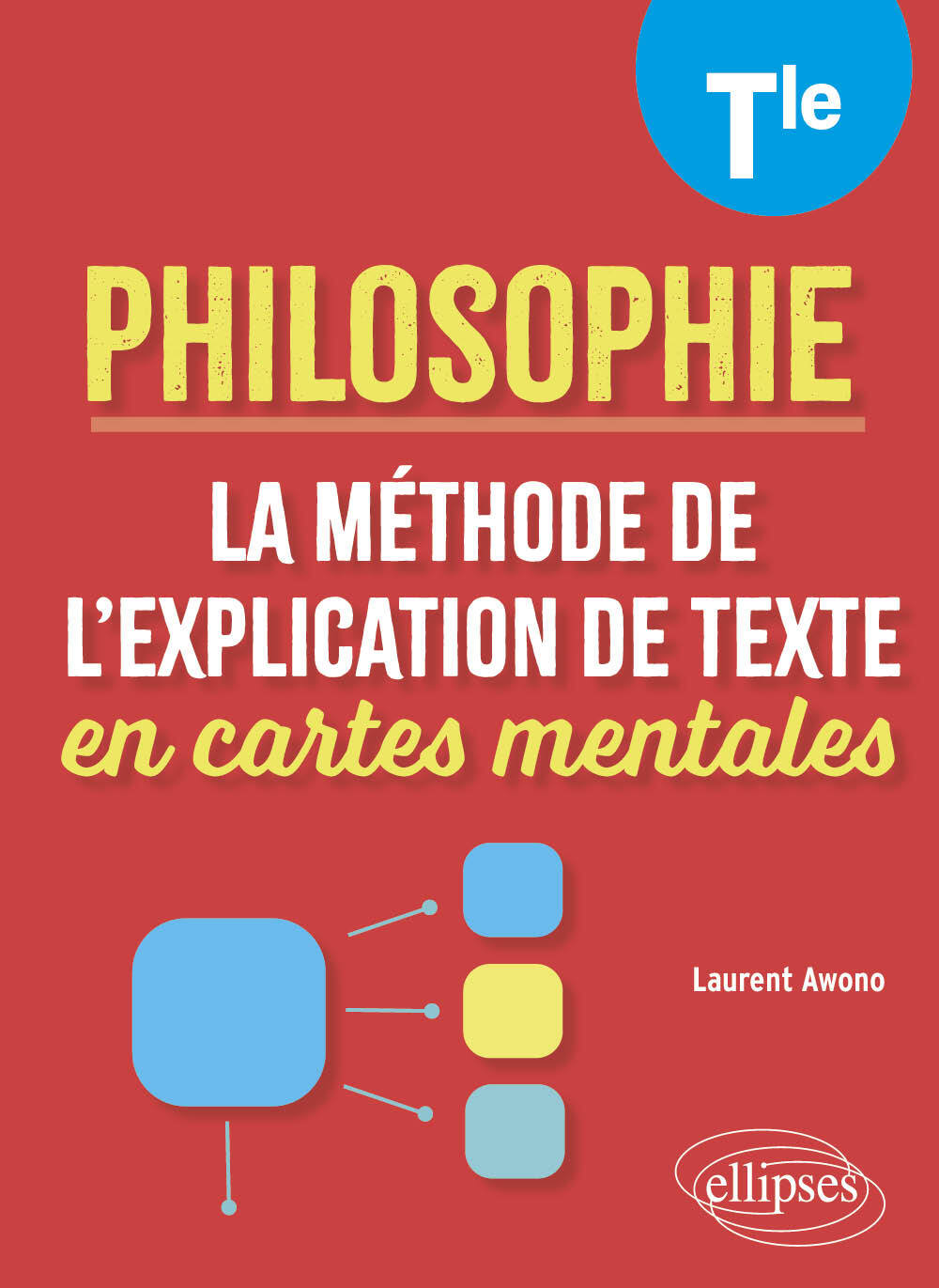 La méthode de l'explication de texte en cartes mentales. Philosophie. Terminale - Laurent Awono - ELLIPSES
