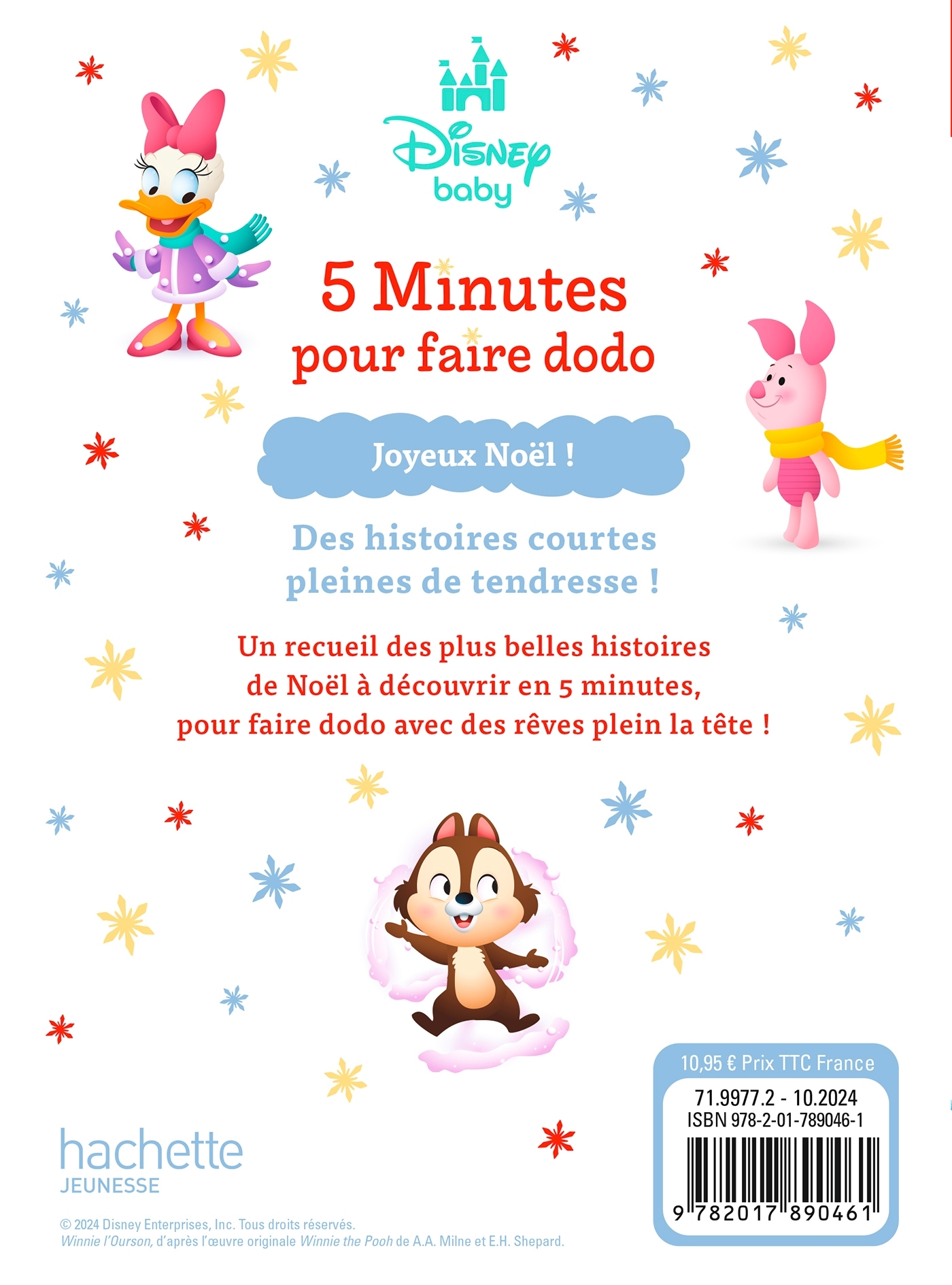 DISNEY BABY - 5 Minutes pour faire dodo (0-3 ans) - Noël - XXX - DISNEY HACHETTE