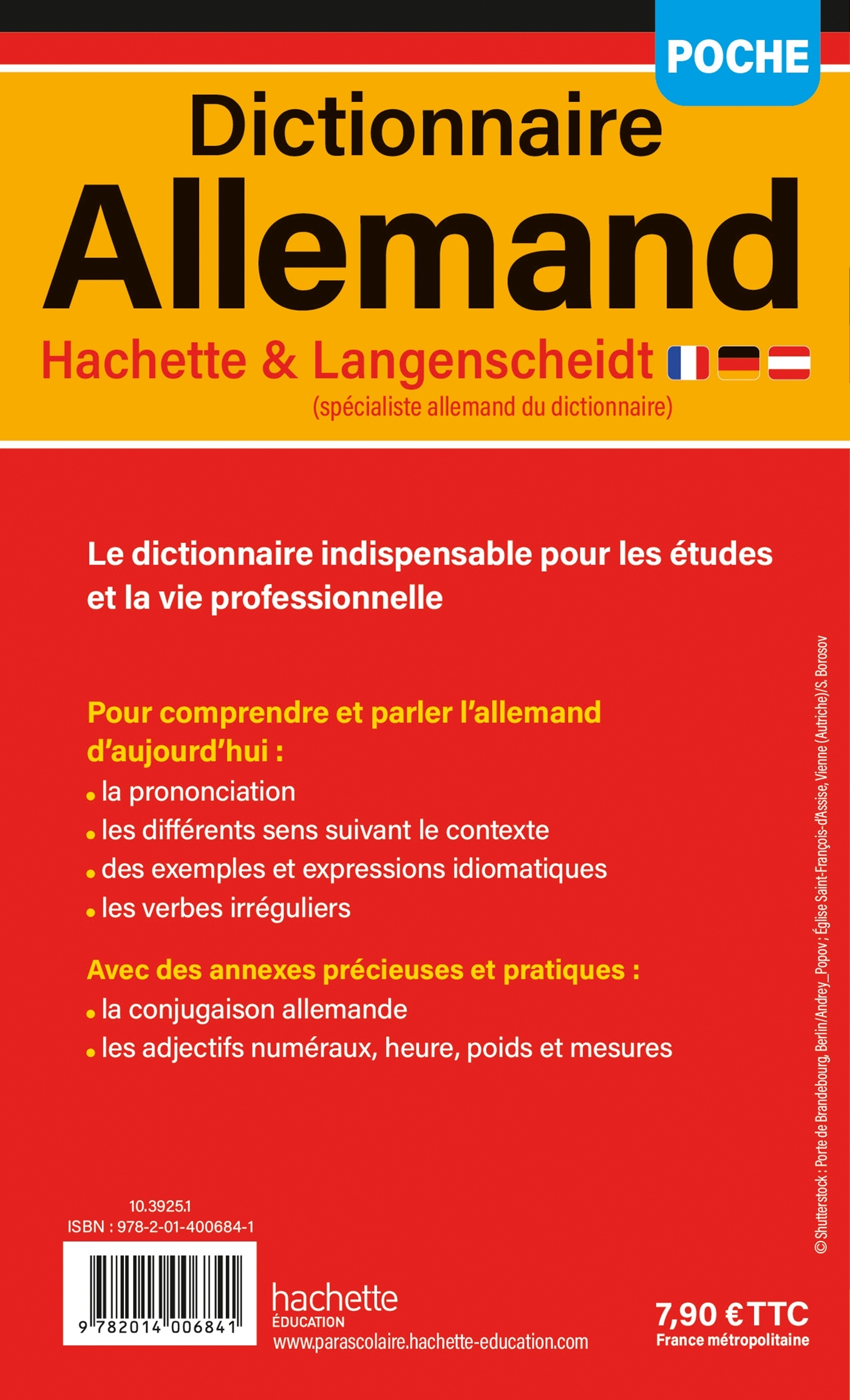 Dictionnaire Hachette Allemand POCHE -   - HACHETTE EDUC