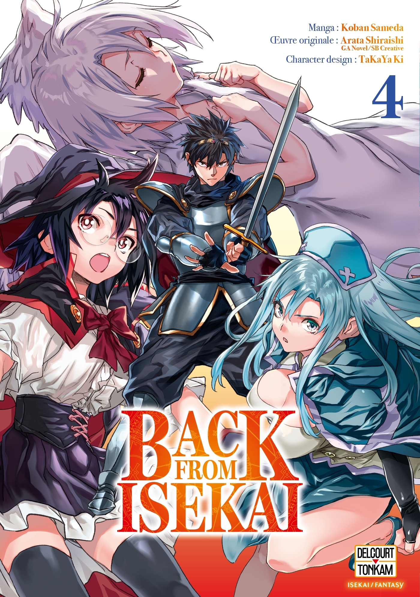 Back from isekai T04 - Arata Shiraishi - DELCOURT