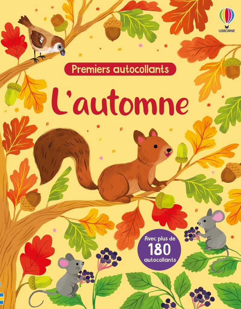 L'automne - Premiers autocollants - dès 3 ans - Jessica Greenwell - USBORNE