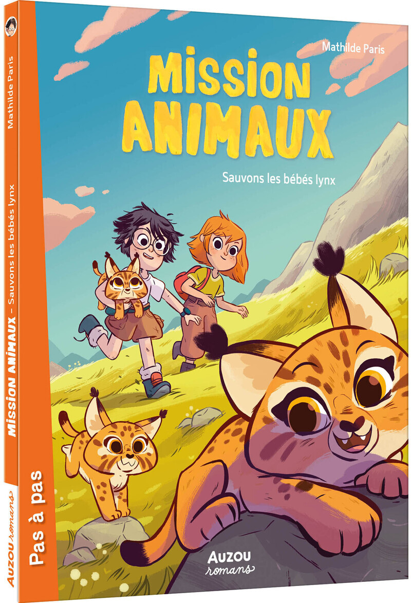 Mission animaux - Tome 06 Sauvons les bébés lynx - Mathilde Paris - AUZOU