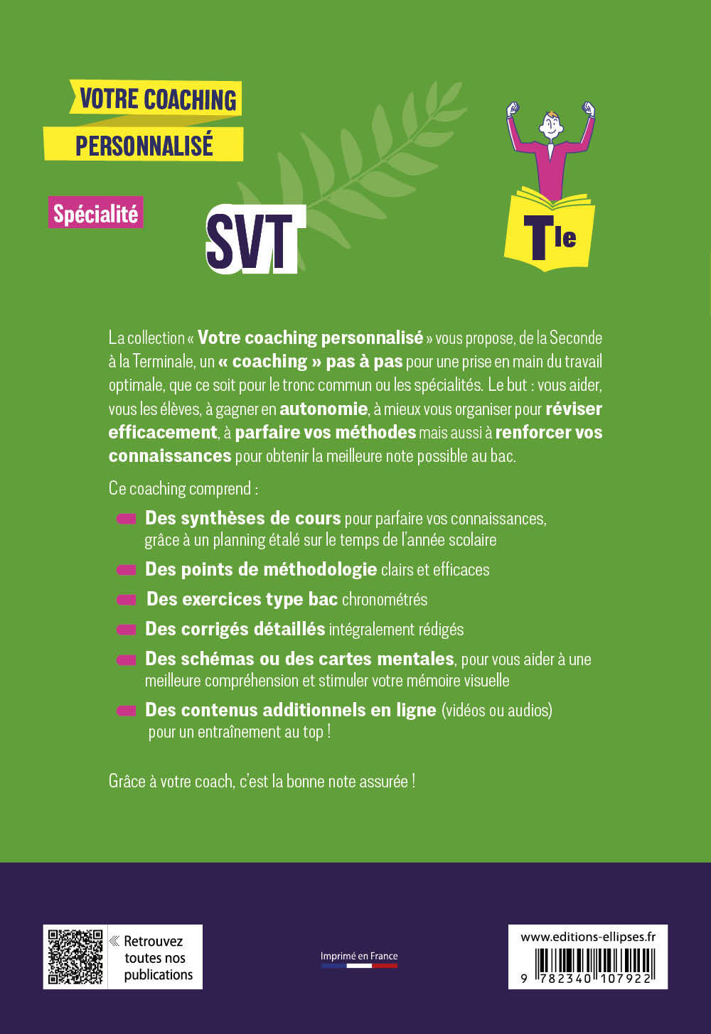 SVT. Terminale Spé - Alexandre Saubion - ELLIPSES