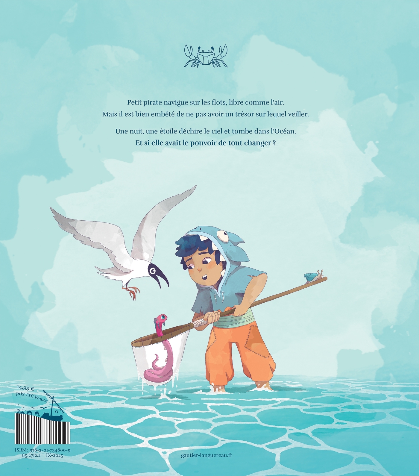 Le Pirate et l'Étoile filante - Awen Mentele - GAUTIER LANGU.