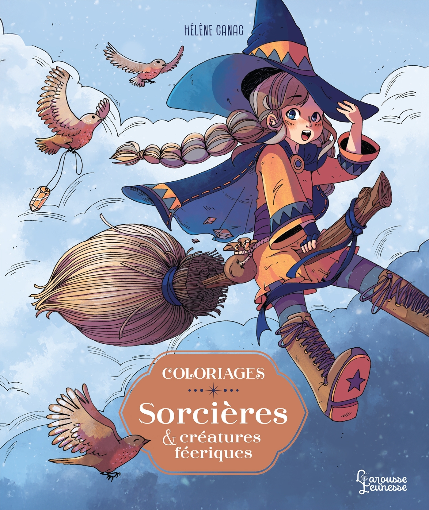 Coloriages - Sorcières et créatures féériques -  - LAROUSSE