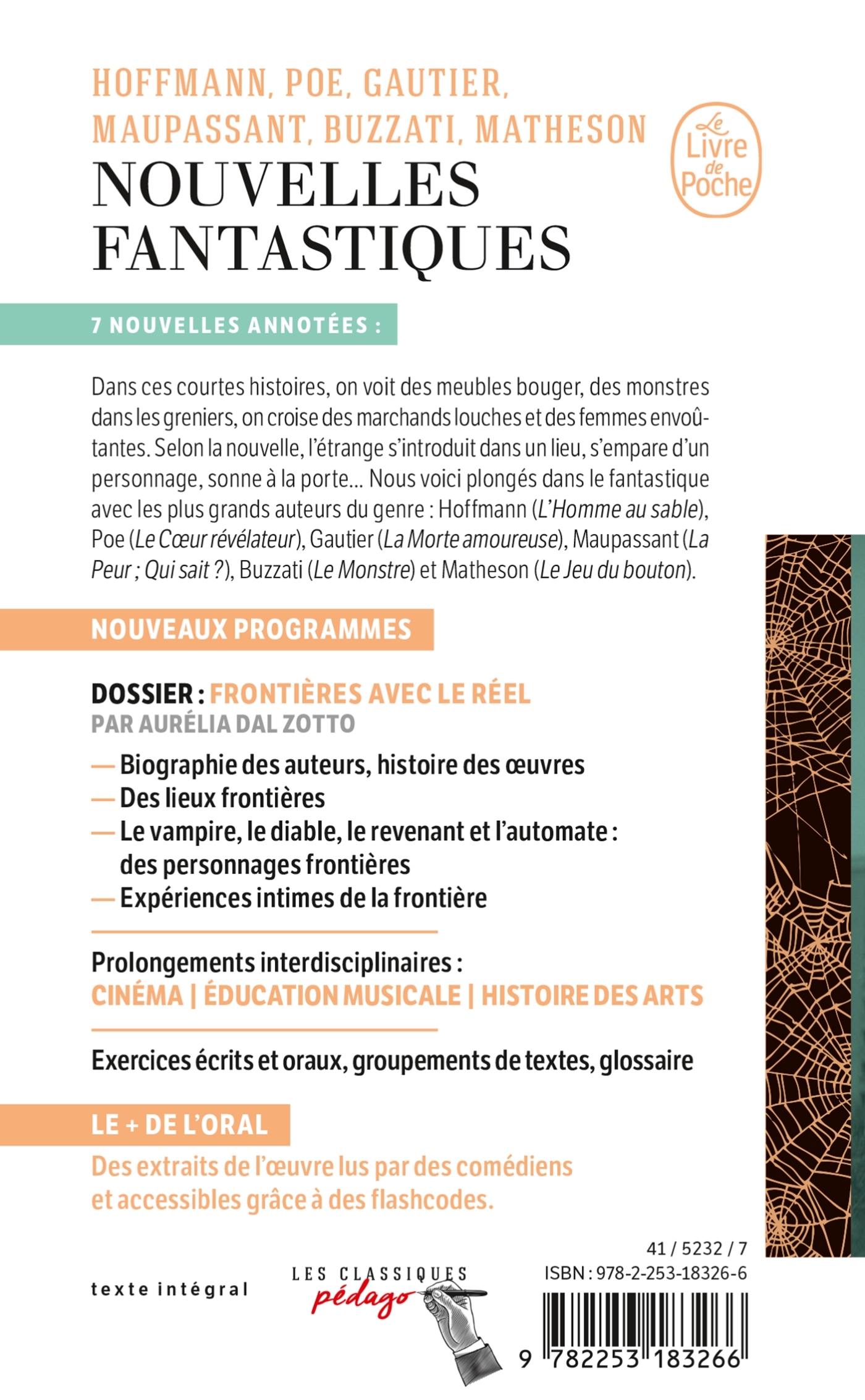 Nouvelles fantastiques (Edition pédagogique) -   - LGF