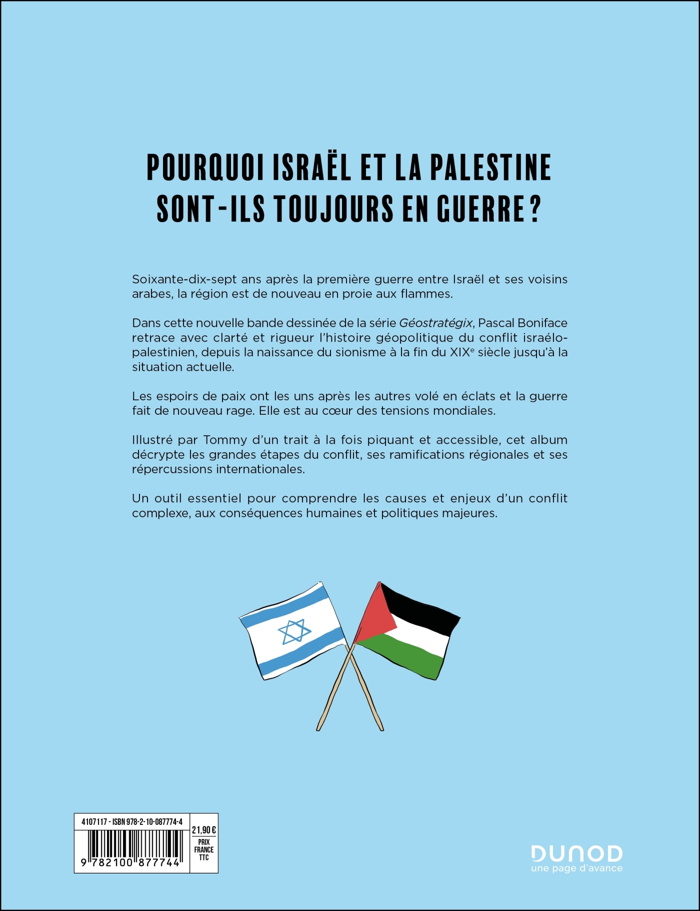 Géostratégix : Israël-Palestine - Pascal Boniface,  Tommy - DUNOD