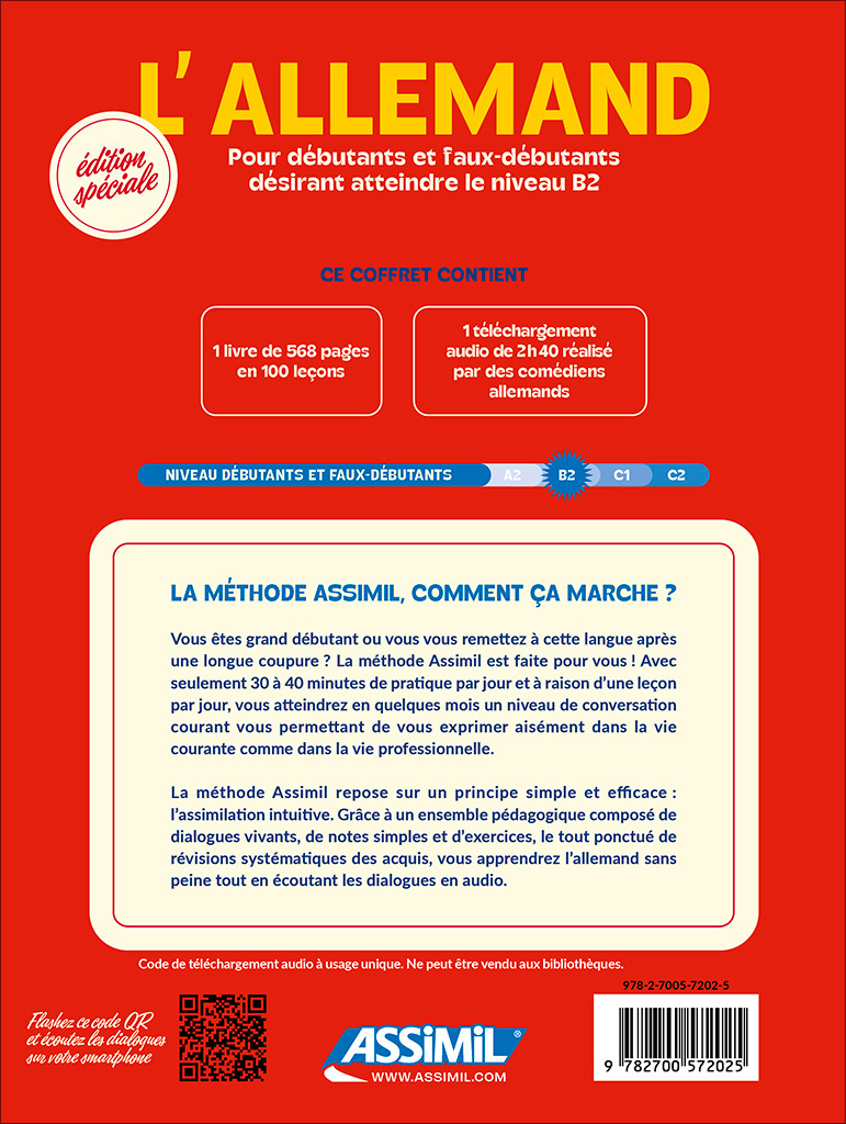 Apprendre l'allemand (pack téléchargement) - Édition limitée - Bettina Schödel - ASSIMIL