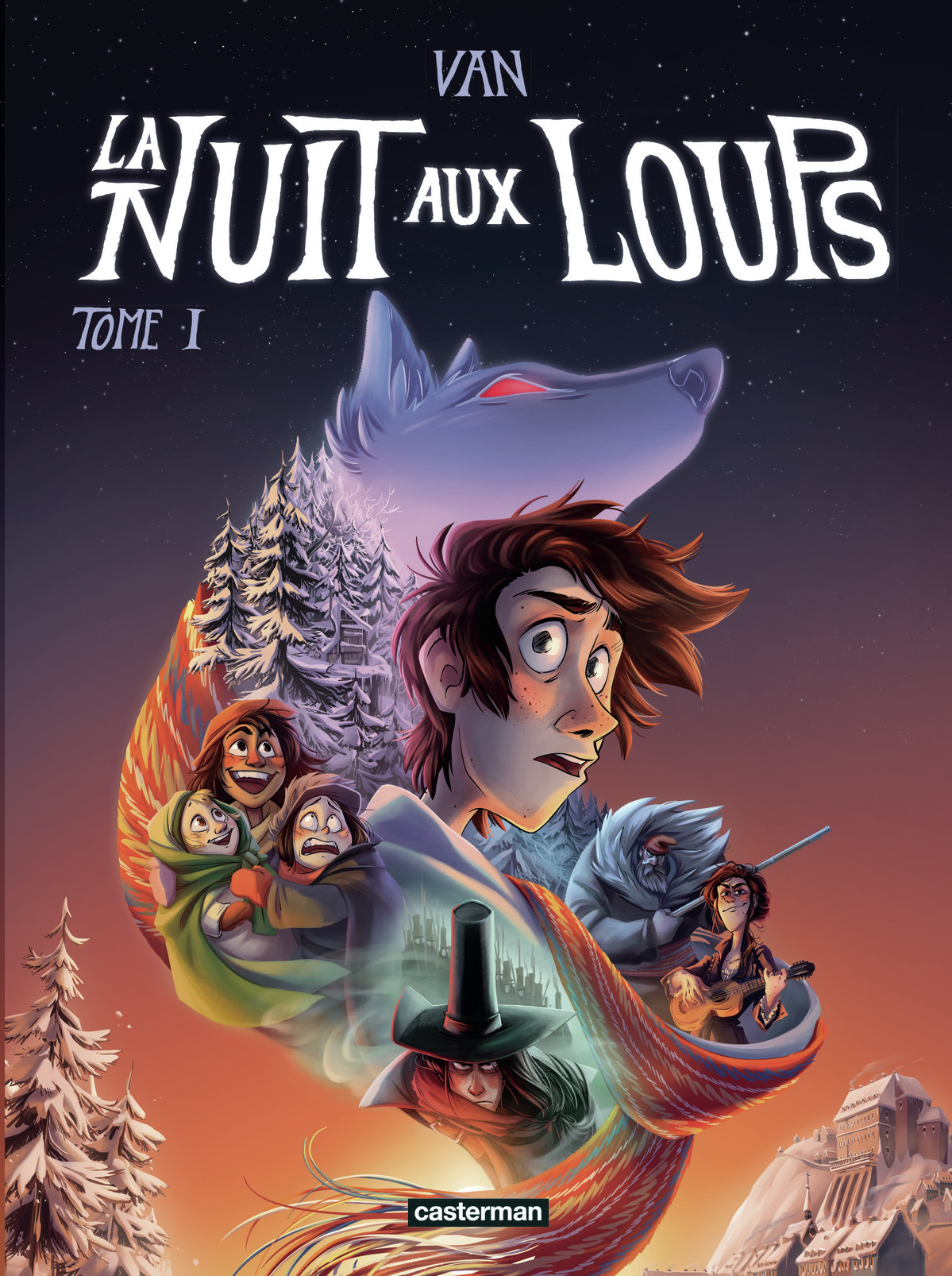 La Nuit aux loups -  VANESSA LALONDE-DEGUIRE, Vanessa Lalonde-Deguire, Van Lalonde - CASTERMAN