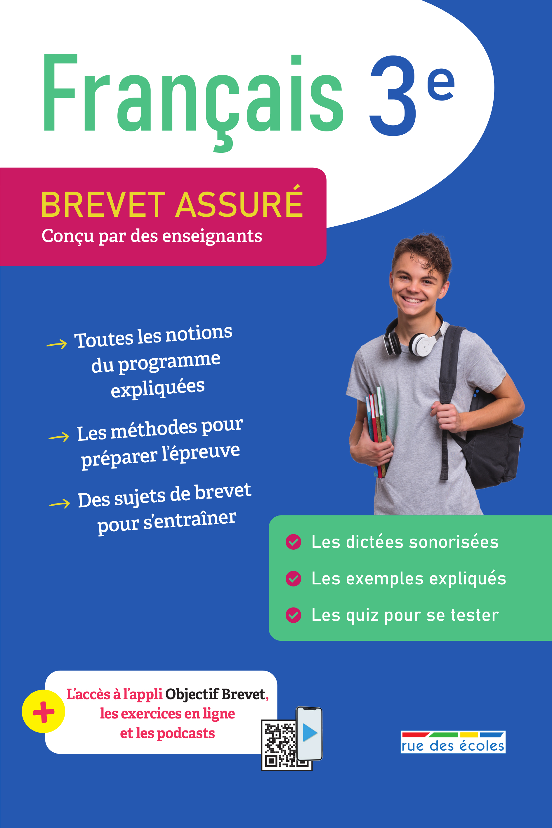 Brevet assuré - Français 3e -  Collectif - RUE DES ECOLES