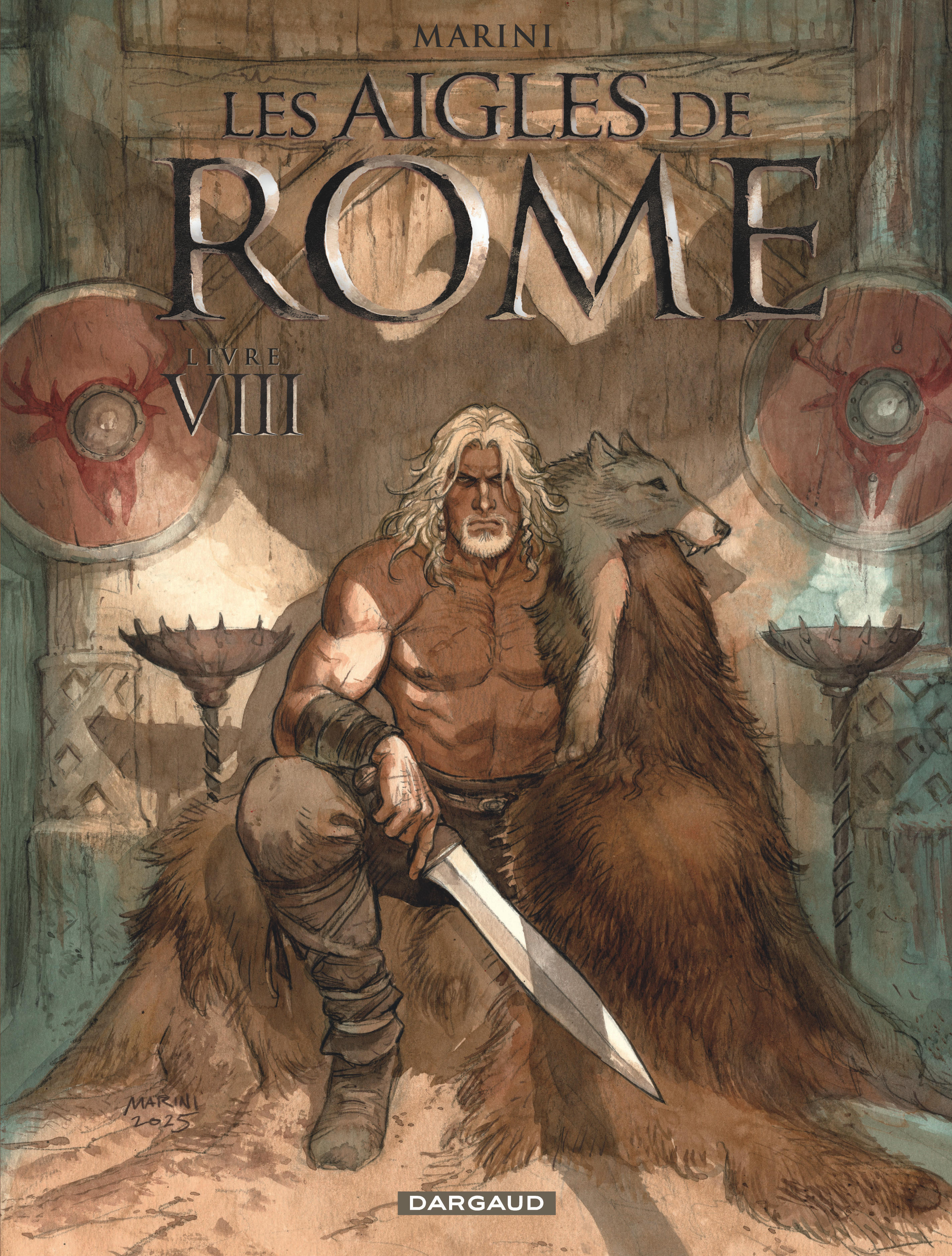 Les Aigles de Rome - Tome 8 / Couverture variante (Arminius) -  Marini Enrico - DARGAUD