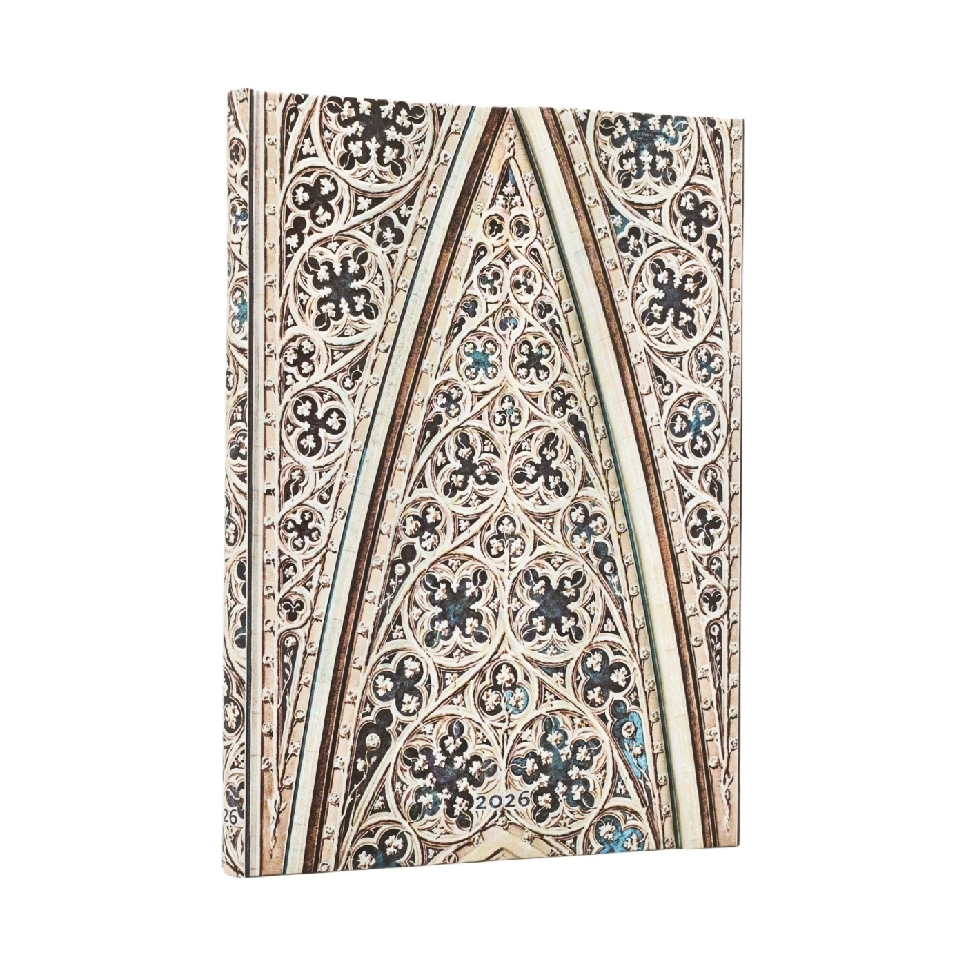 12 Mois 2026 Voûte de la Cathédrale de Milan Midi Vertical -  - PAPERBLANKS