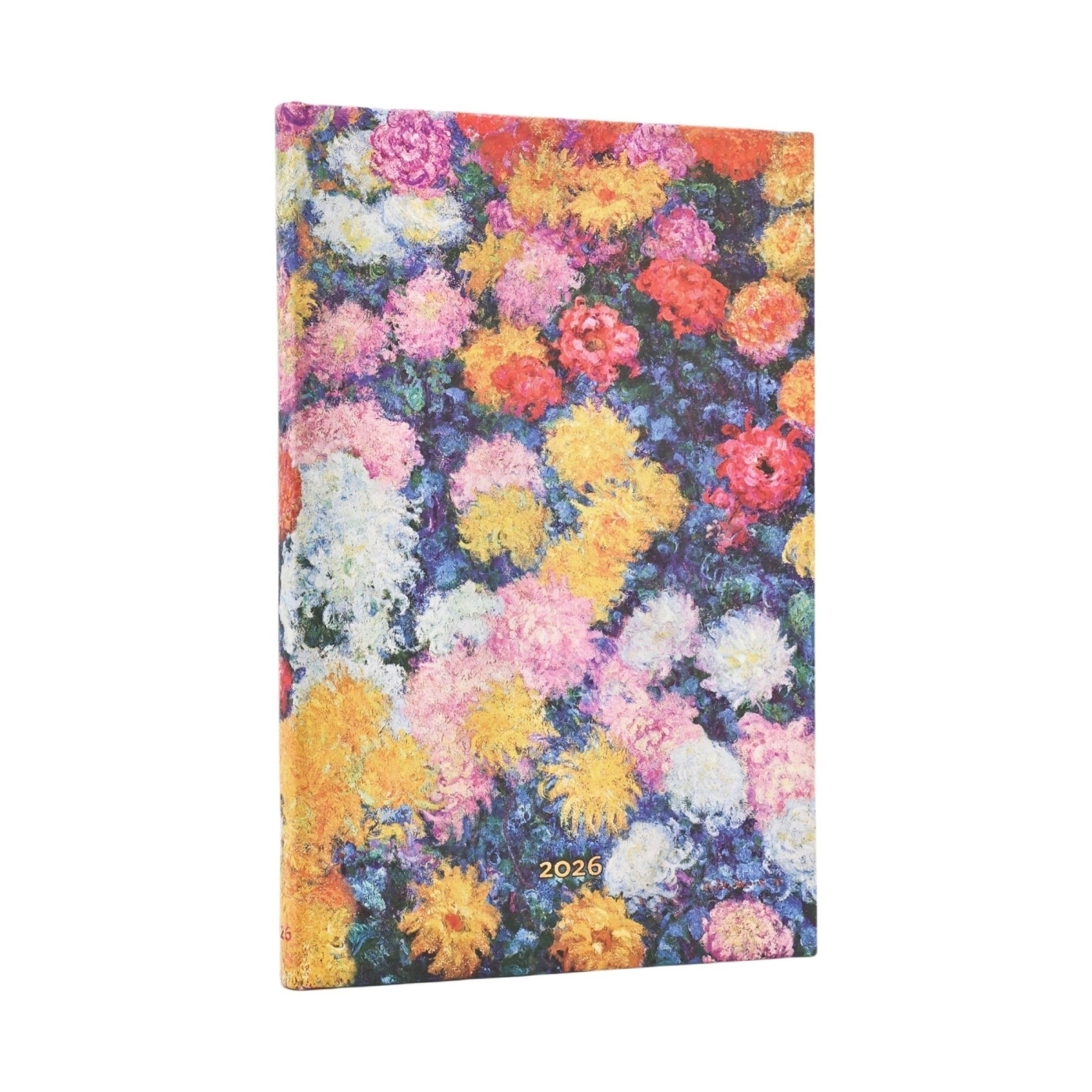 12 Mois 2026 Les Chrysanthèmes de Monet Maxi Vertical -  - PAPERBLANKS