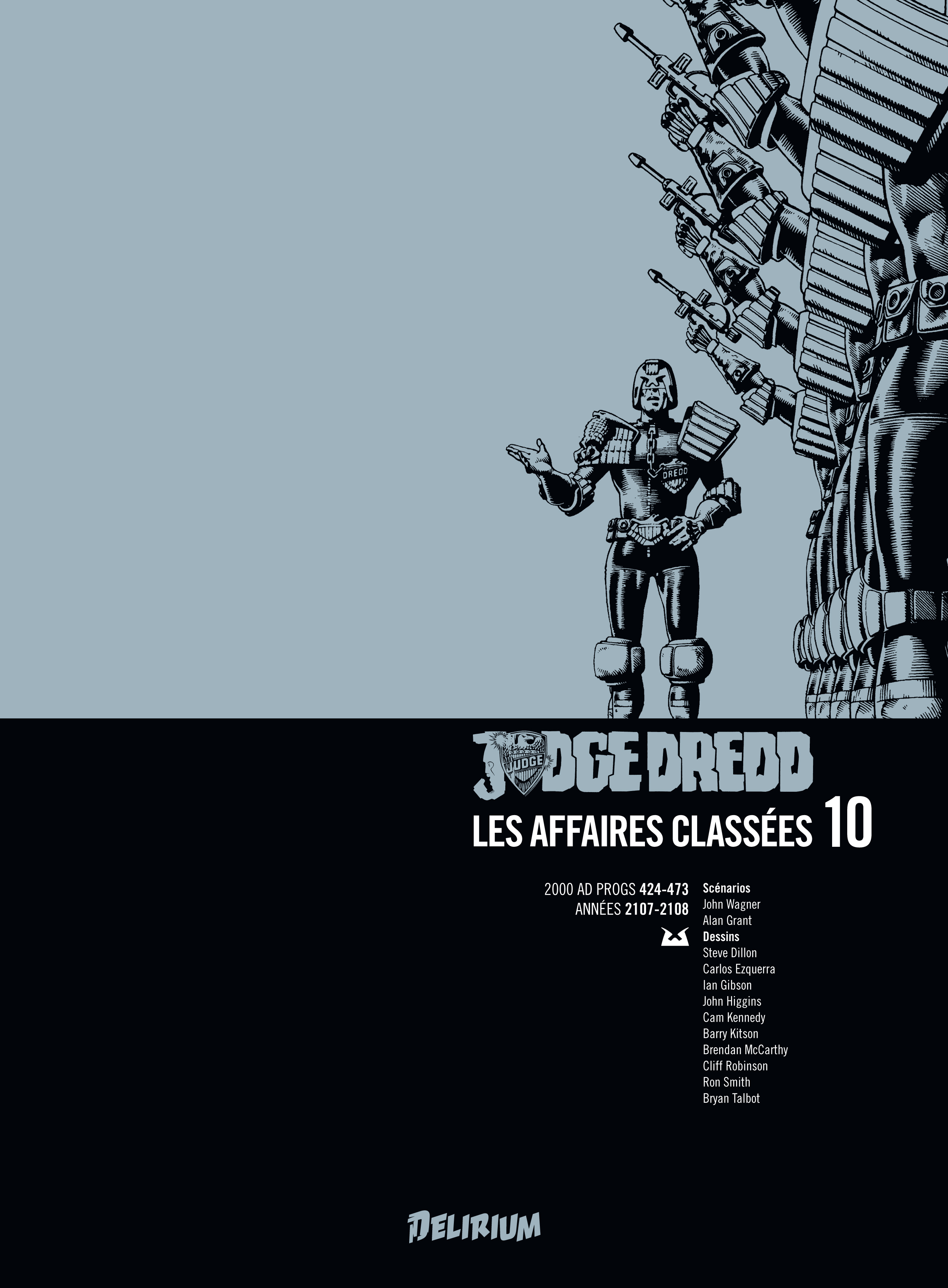JUDGE DREDD, AFFAIRES CLASSÉES 10 -  - DELIRIUM 77