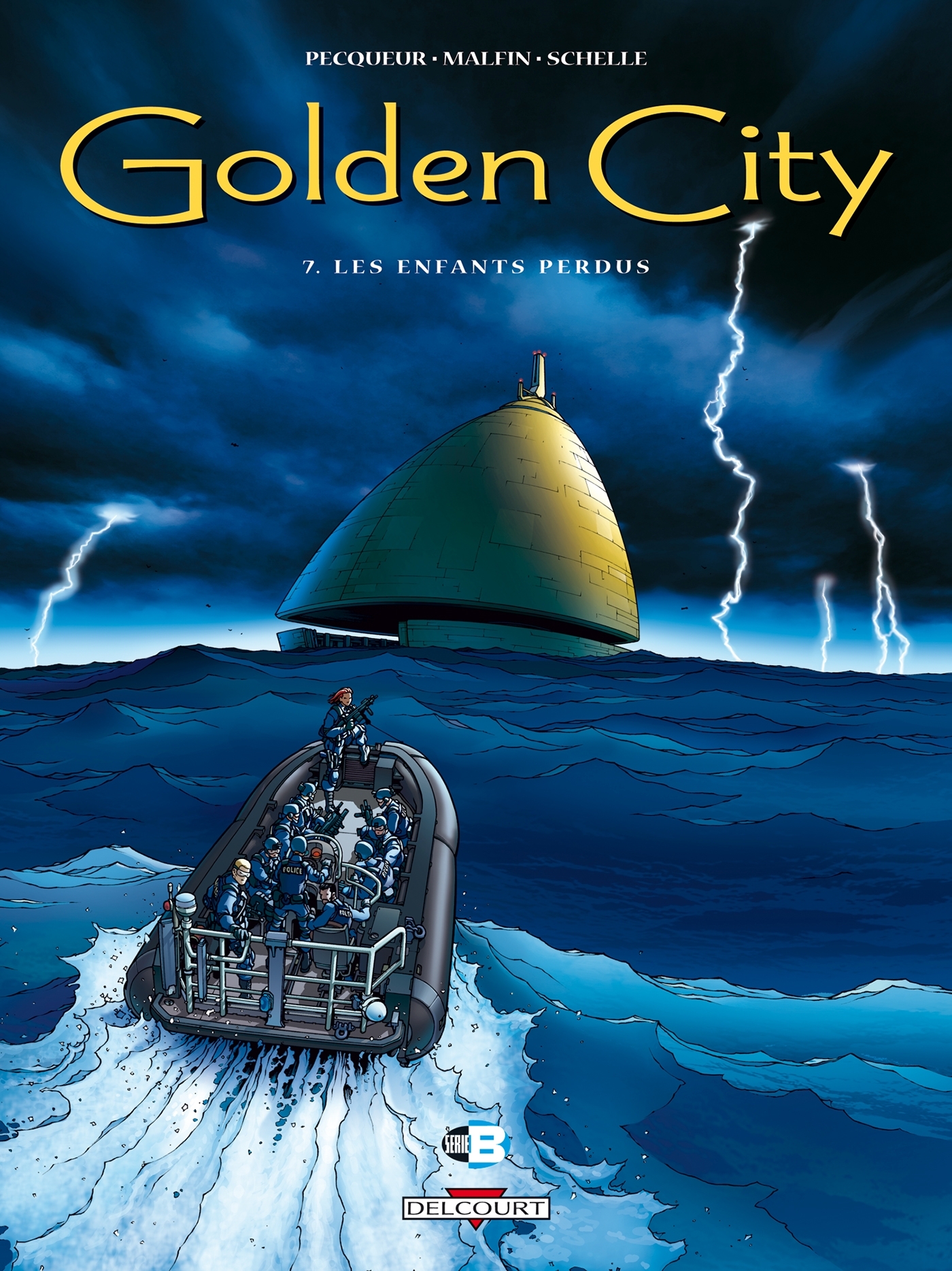 GOLDEN CITY T07 - LES ENFANTS PERDUS -  PECQUEUR-D+MALFIN-N - DELCOURT