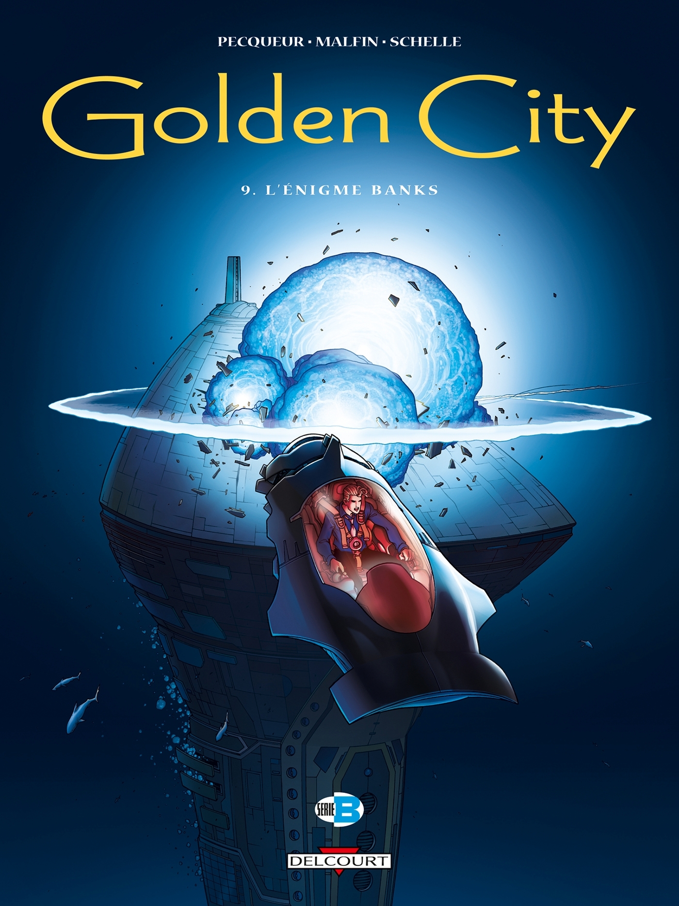 GOLDEN CITY T09 - L'ENIGME BANKS -  PECQUEUR-D+MALFIN-N - DELCOURT
