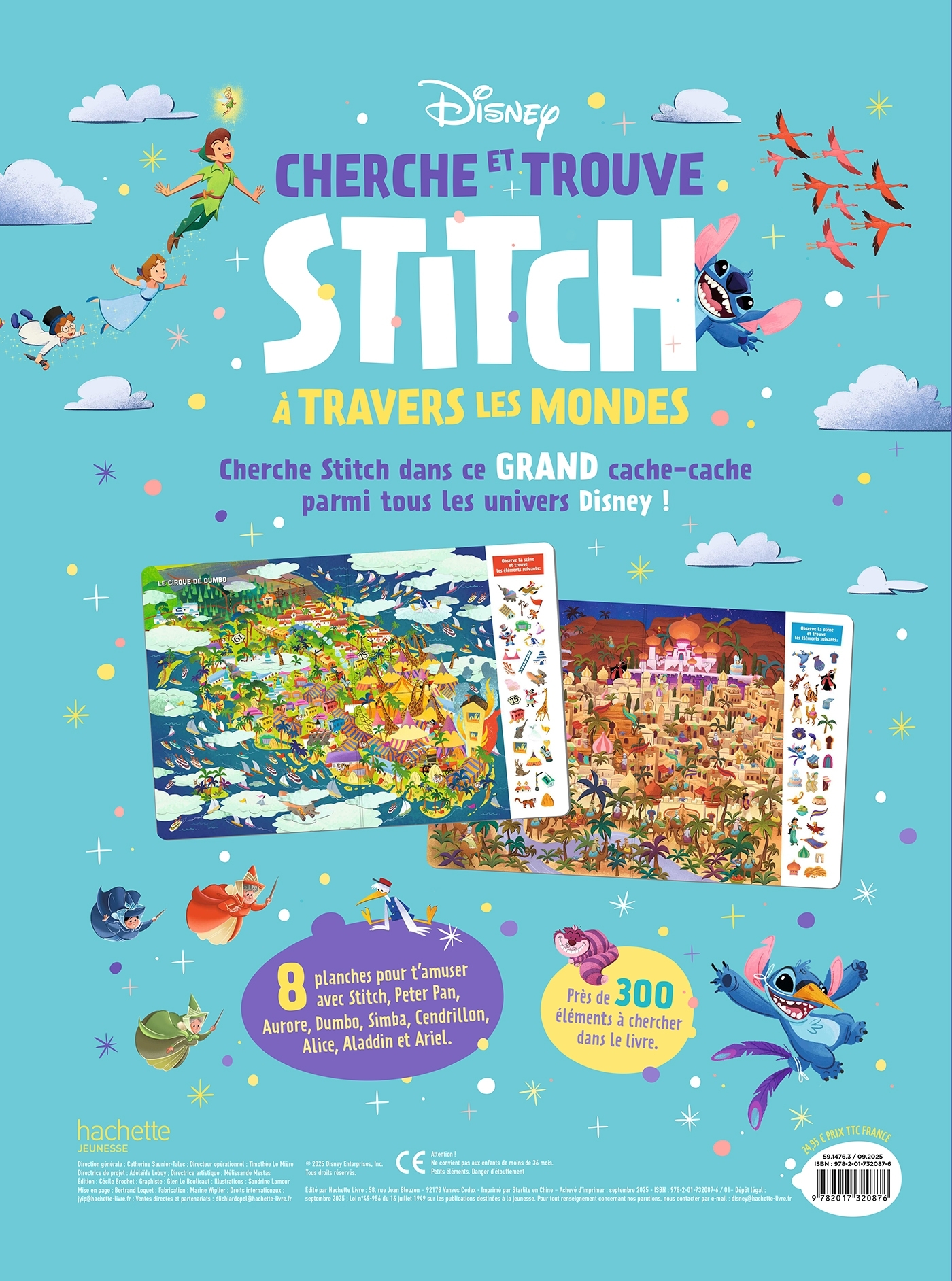 STITCH - Le Très Grand Cherche et Trouve - Stitch à travers les mondes - Disney -  - DISNEY HACHETTE