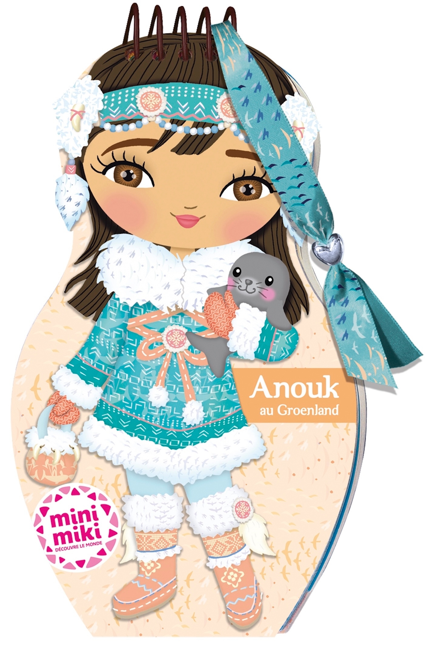 Minimiki - Carnet créatif - Anouk au Groenland nouvelle édition 2025 -  - PLAY BAC