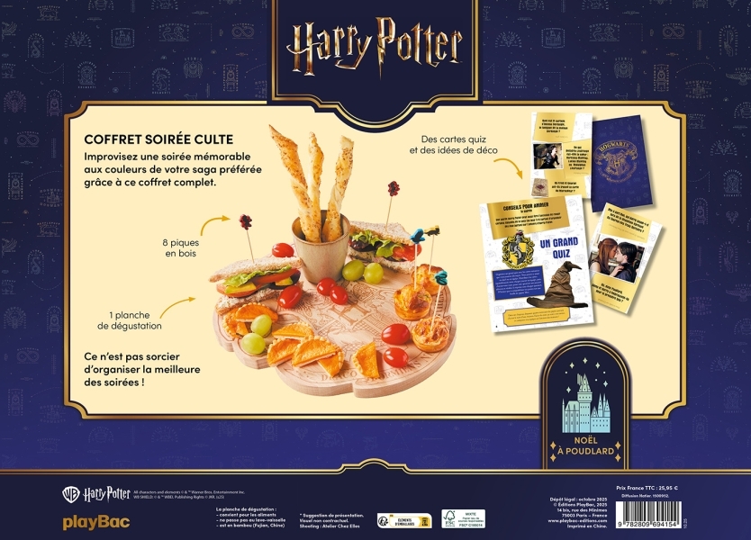 Harry Potter - Coffret soirée culte -   - PLAY BAC