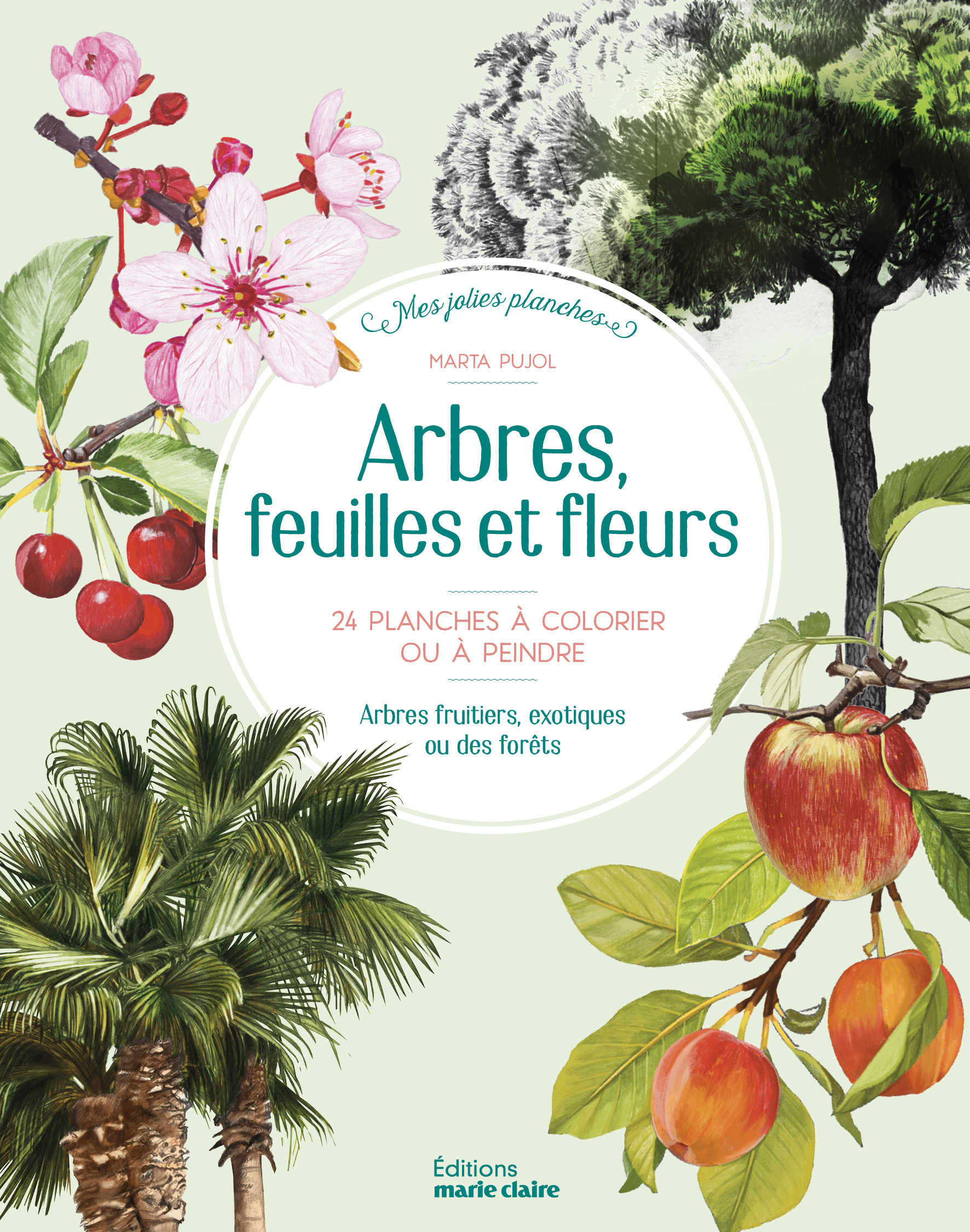 Arbres, feuilles et fleurs - Marta Pujol - MARIE-CLAIRE
