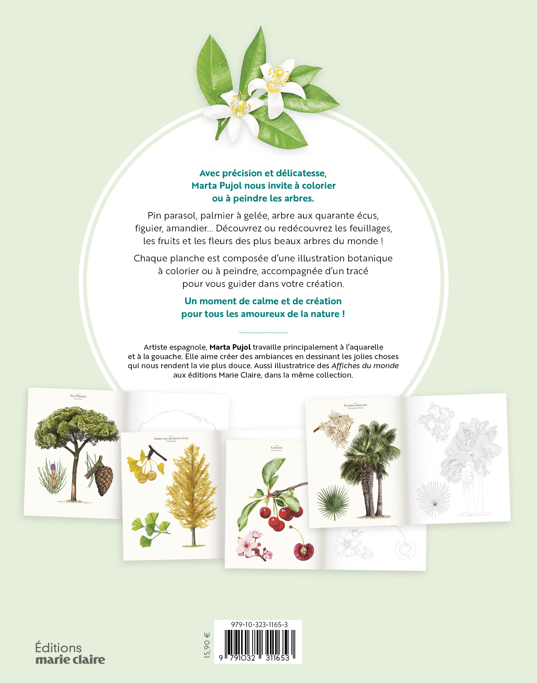 Arbres, feuilles et fleurs - Marta Pujol - MARIE-CLAIRE