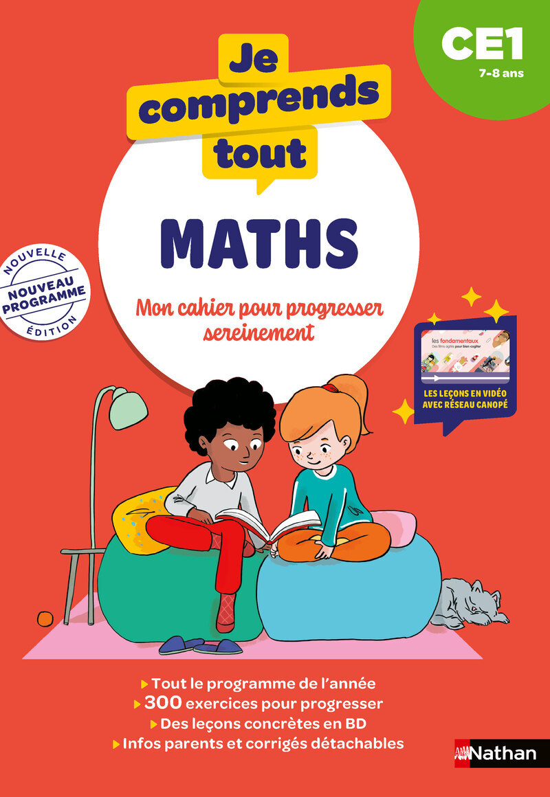 Je comprends tout - Mathématiques CE1 7-8 ans - Isabelle Petit-Jean, Véronique Calle - NATHAN