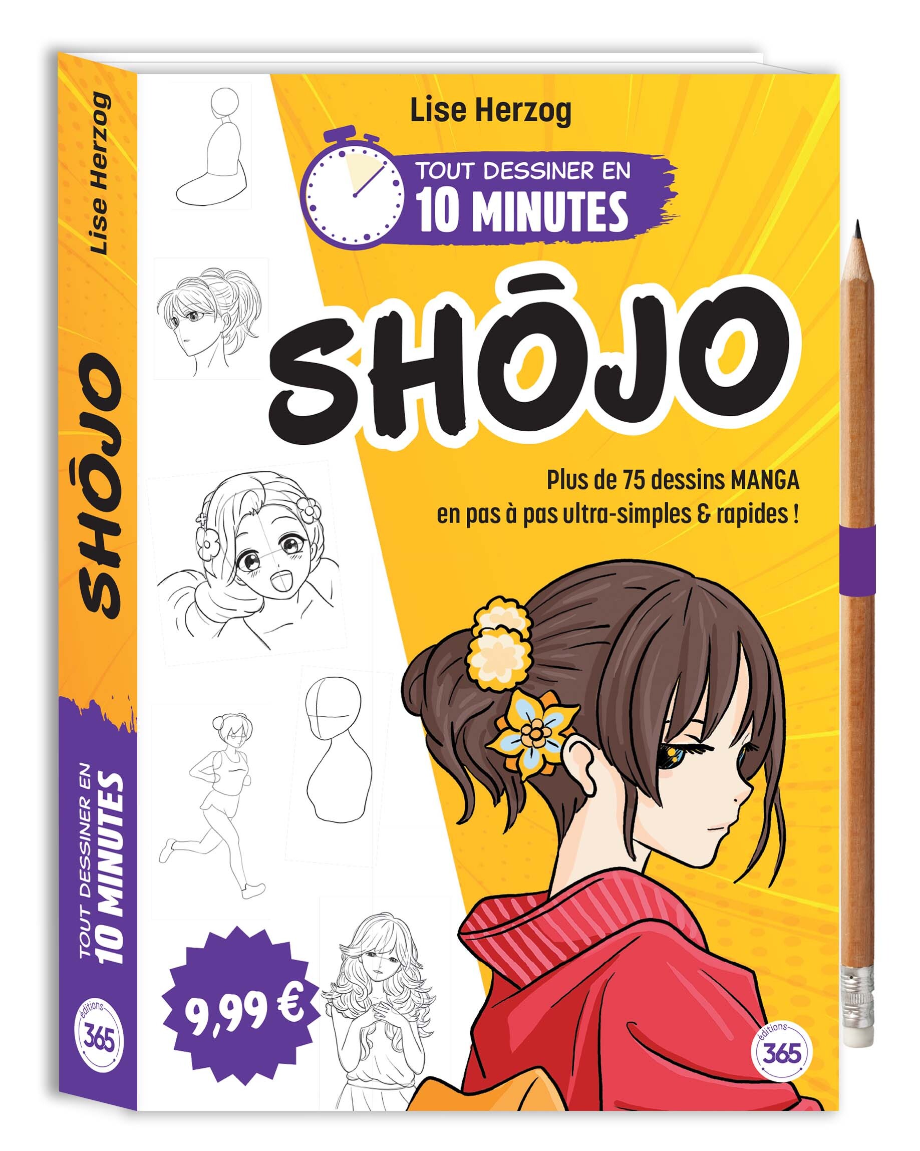 Tout dessiner en 10 minutes - Shojo -  - 365 PARIS