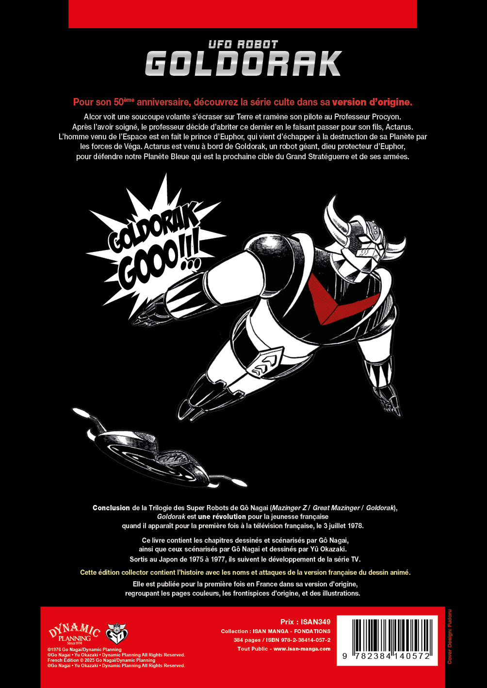 UFO Robot Goldorak - Edition Standard - Go Nagai - ISAN MANGA