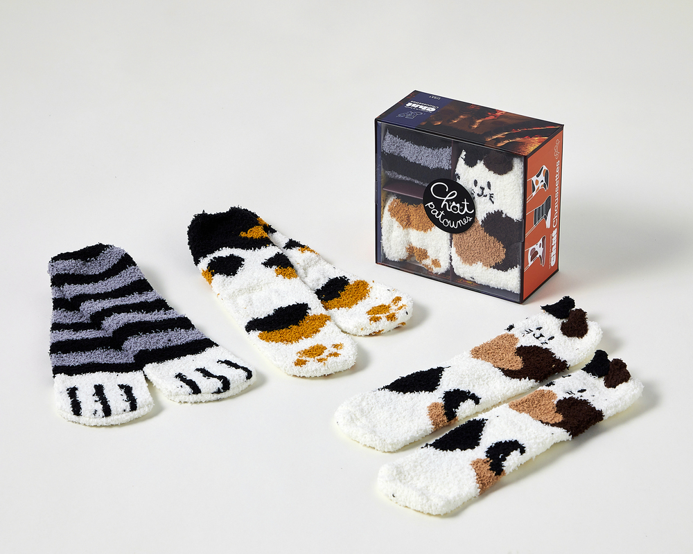 Coffret Les goûters de la famille Chat chaussettes, 3e éd. -  Collectif - FIRST