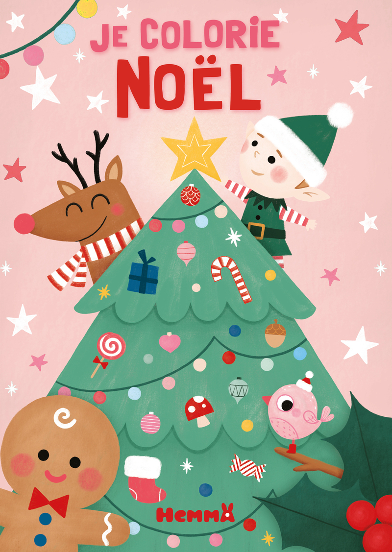 Je colorie Noël -  Collectif - HEMMA